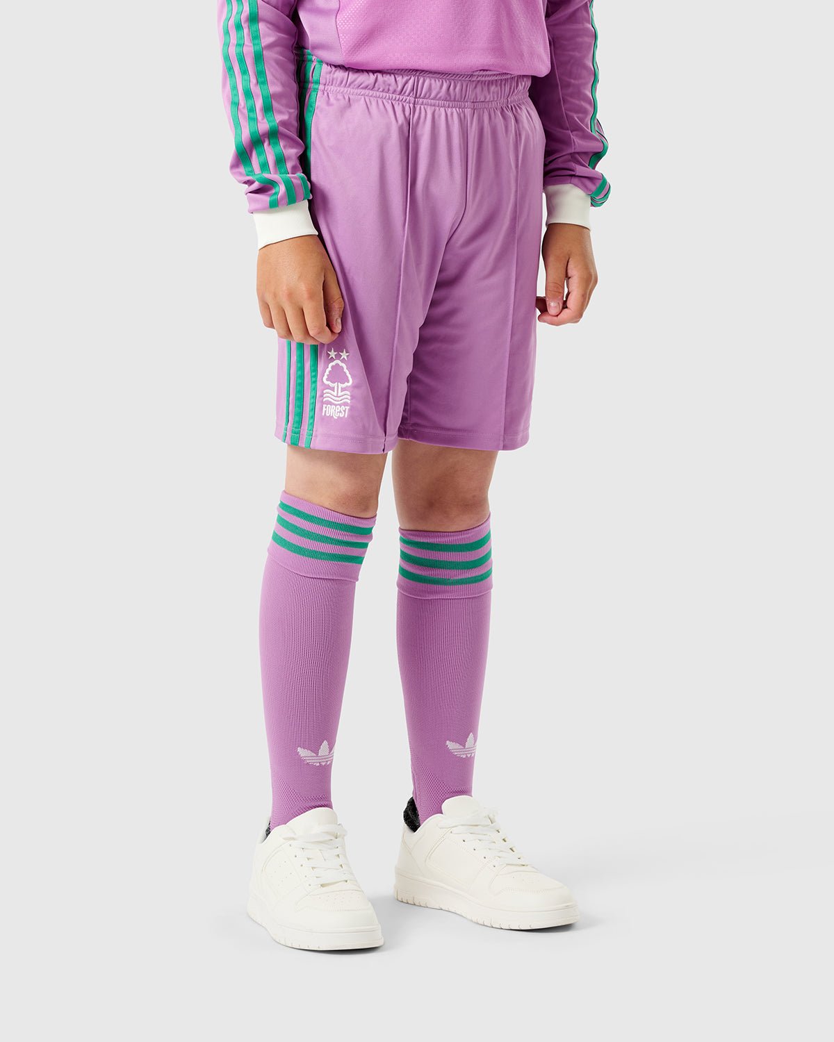 NFFC 26/27 Junior Pink Goalkeeper Shorts - Nottingham Forest FC