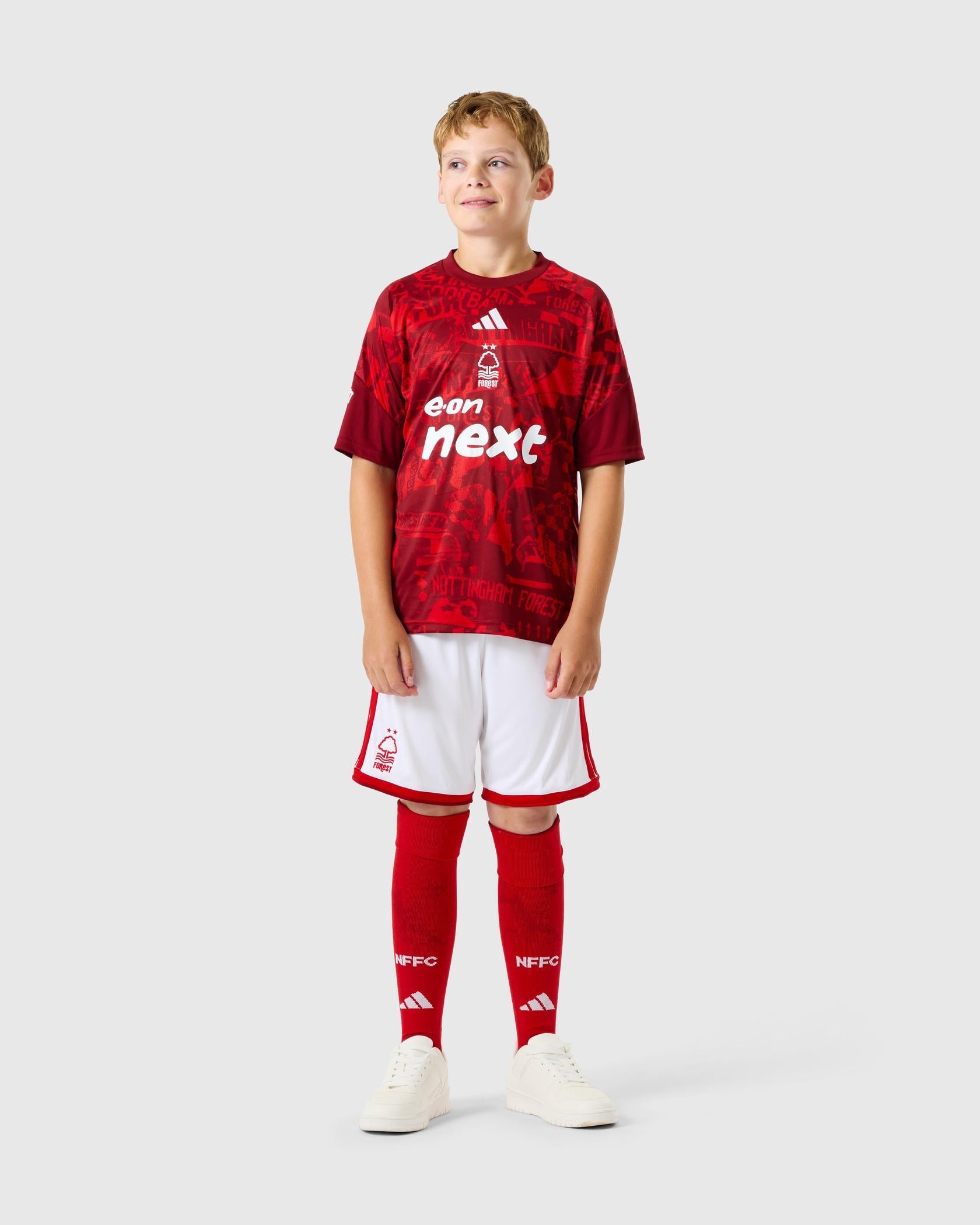 NFFC 26/27 Junior Red Pre-Match Jersey - Nottingham Forest FC