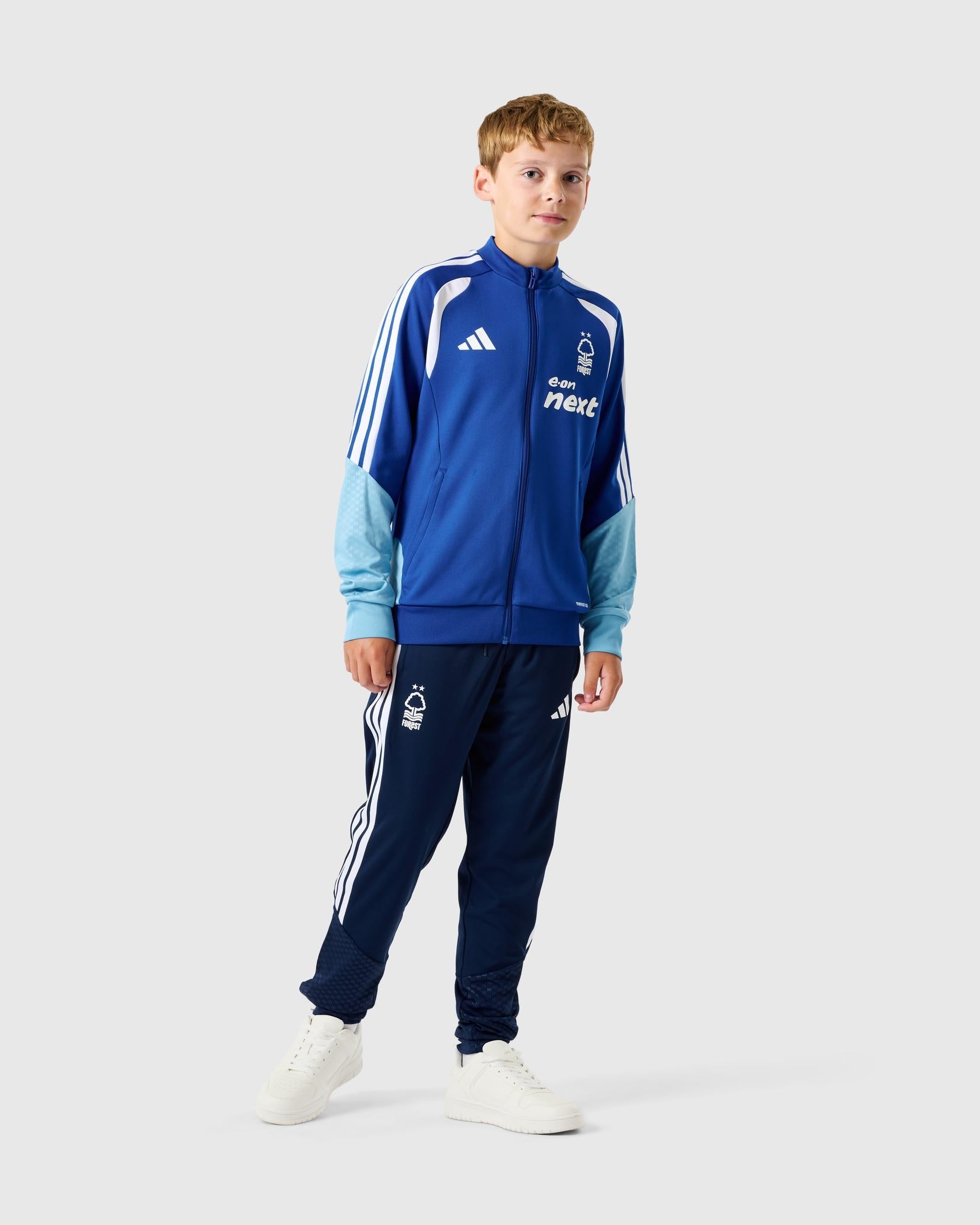 NFFC 26/27 Junior Royal Blue Training Full Zip Track Jacket - Nottingham Forest FC