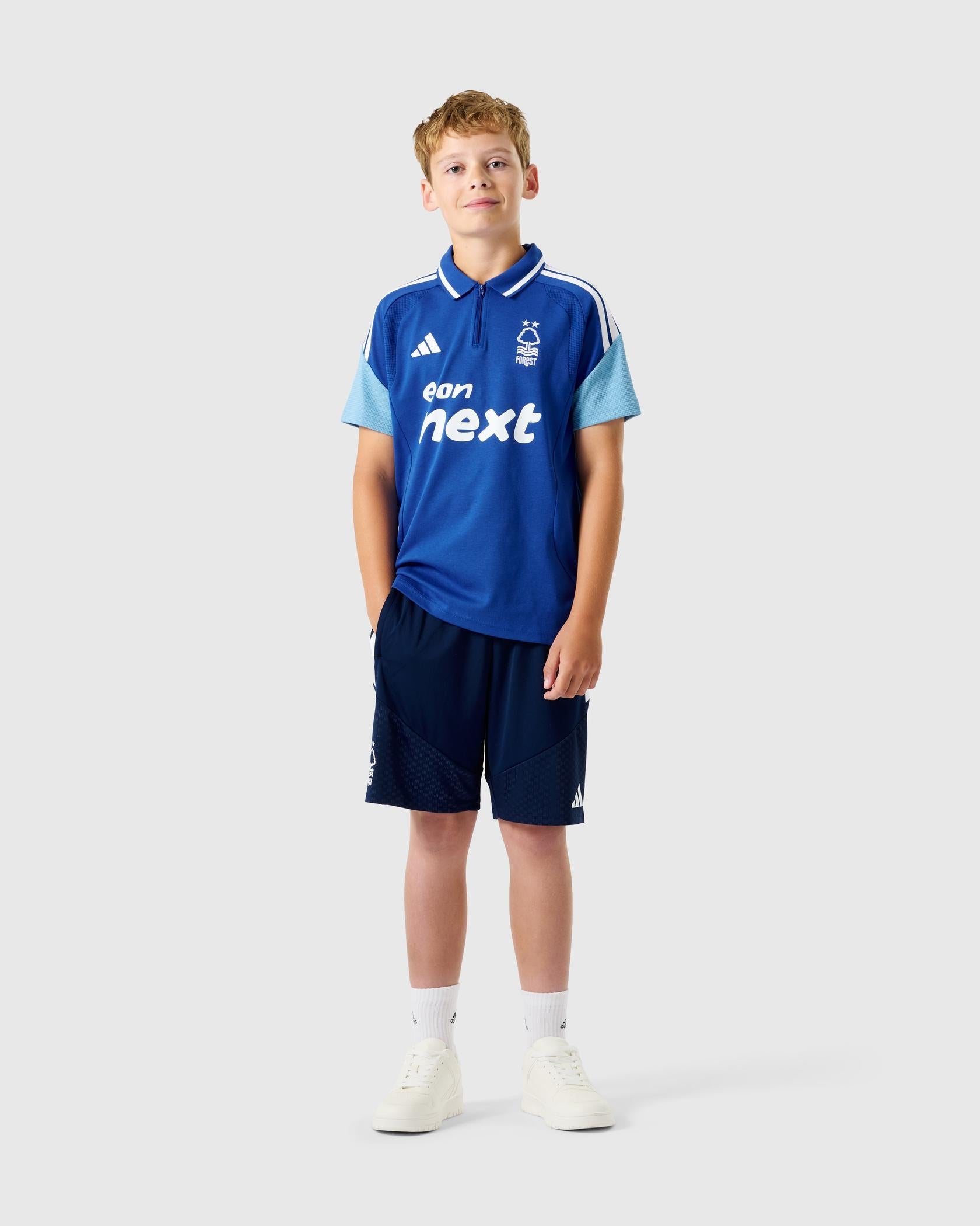 NFFC 26/27 Junior Royal Blue Training Polo - Nottingham Forest FC