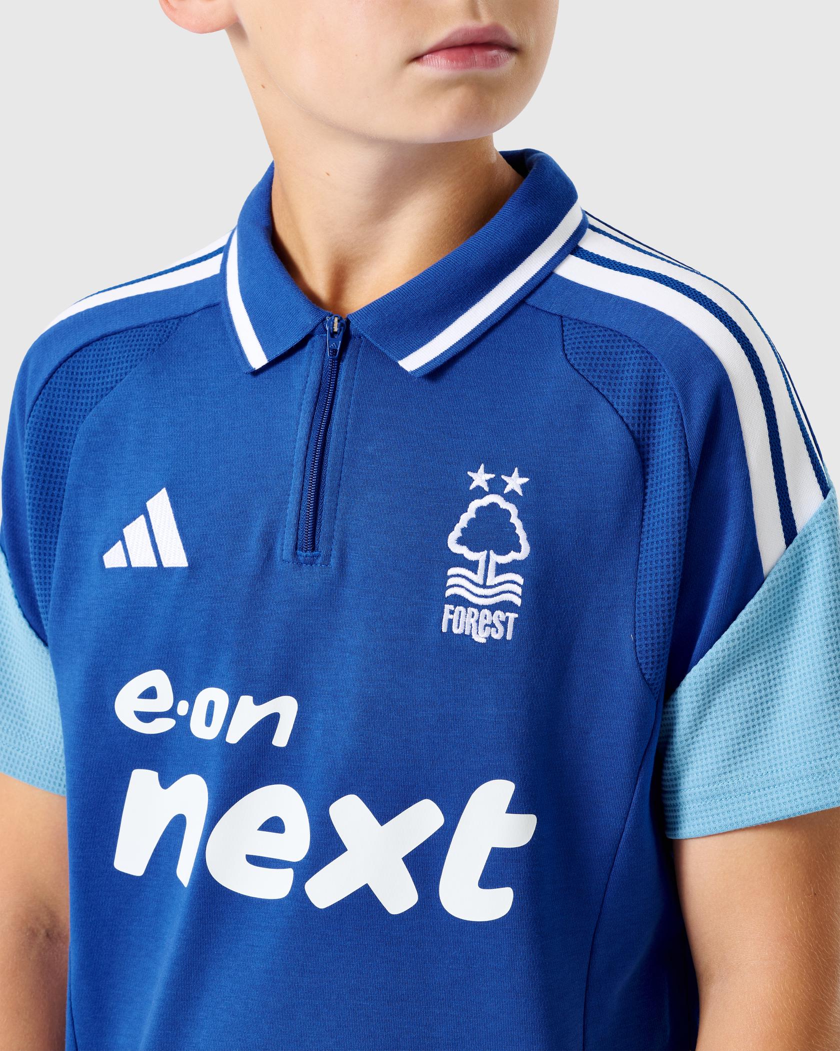 NFFC 26/27 Junior Royal Blue Training Polo - Nottingham Forest FC