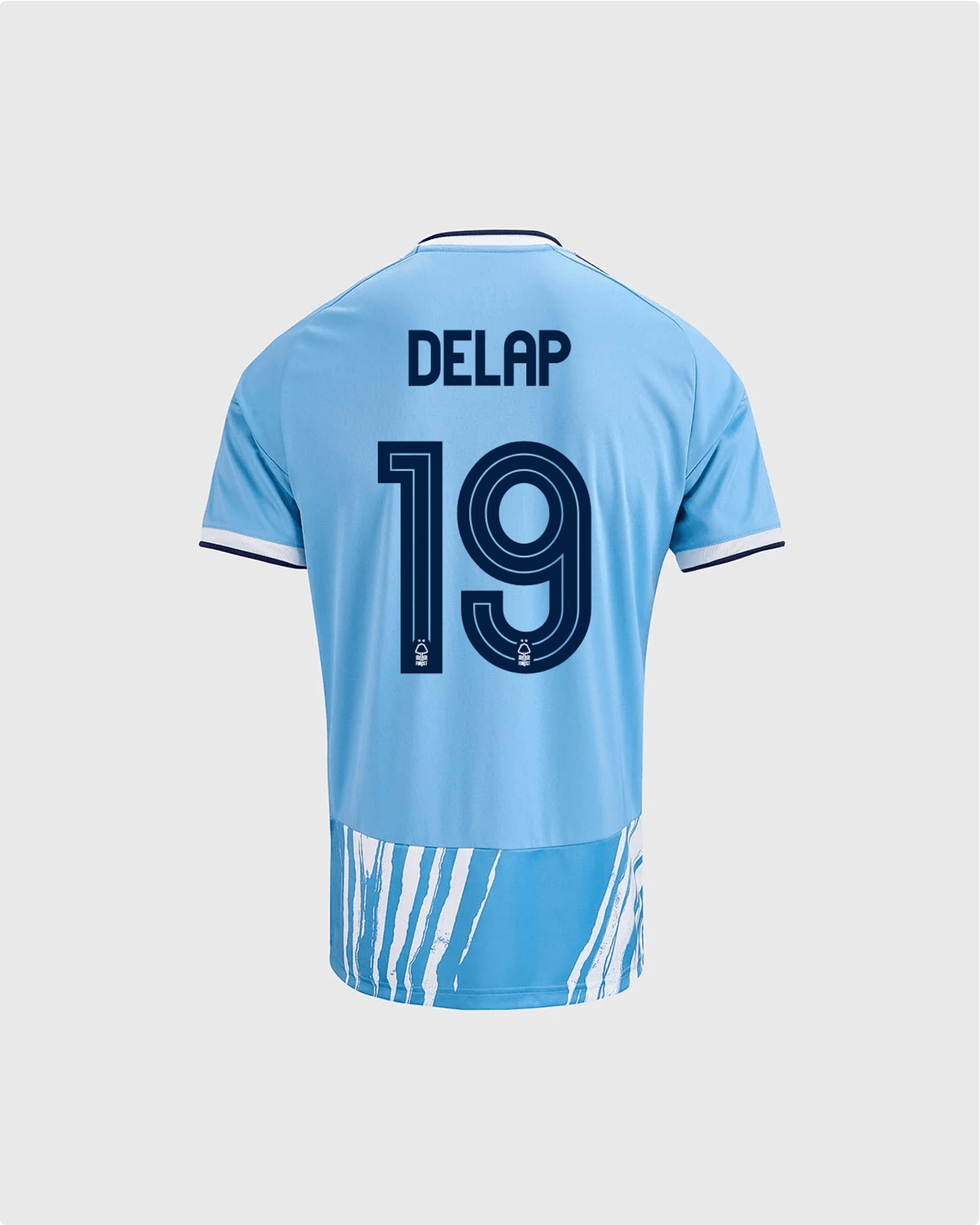 NFFC 26/27 Junior Third Shirt with Delap 19 NFFC Printing - Nottingham Forest FC