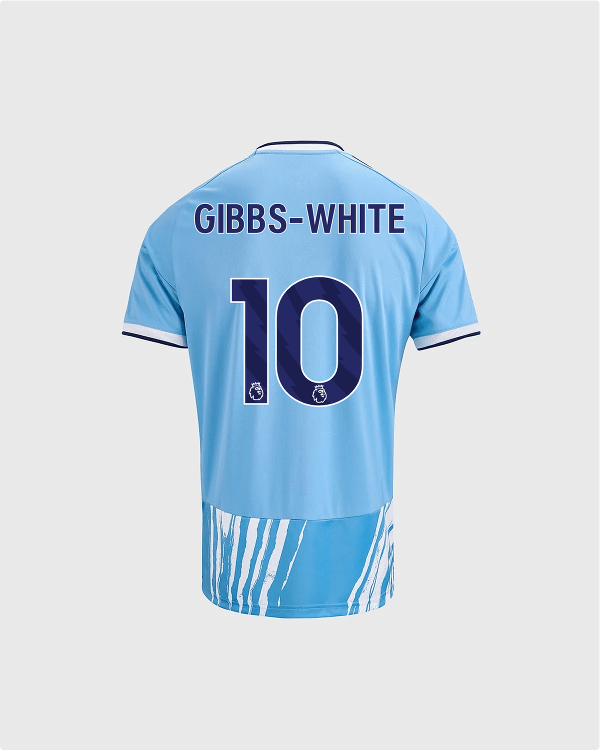 NFFC 26/27 Junior Third Shirt with Gibbs-White 10 Premier League Printing - Nottingham Forest FC