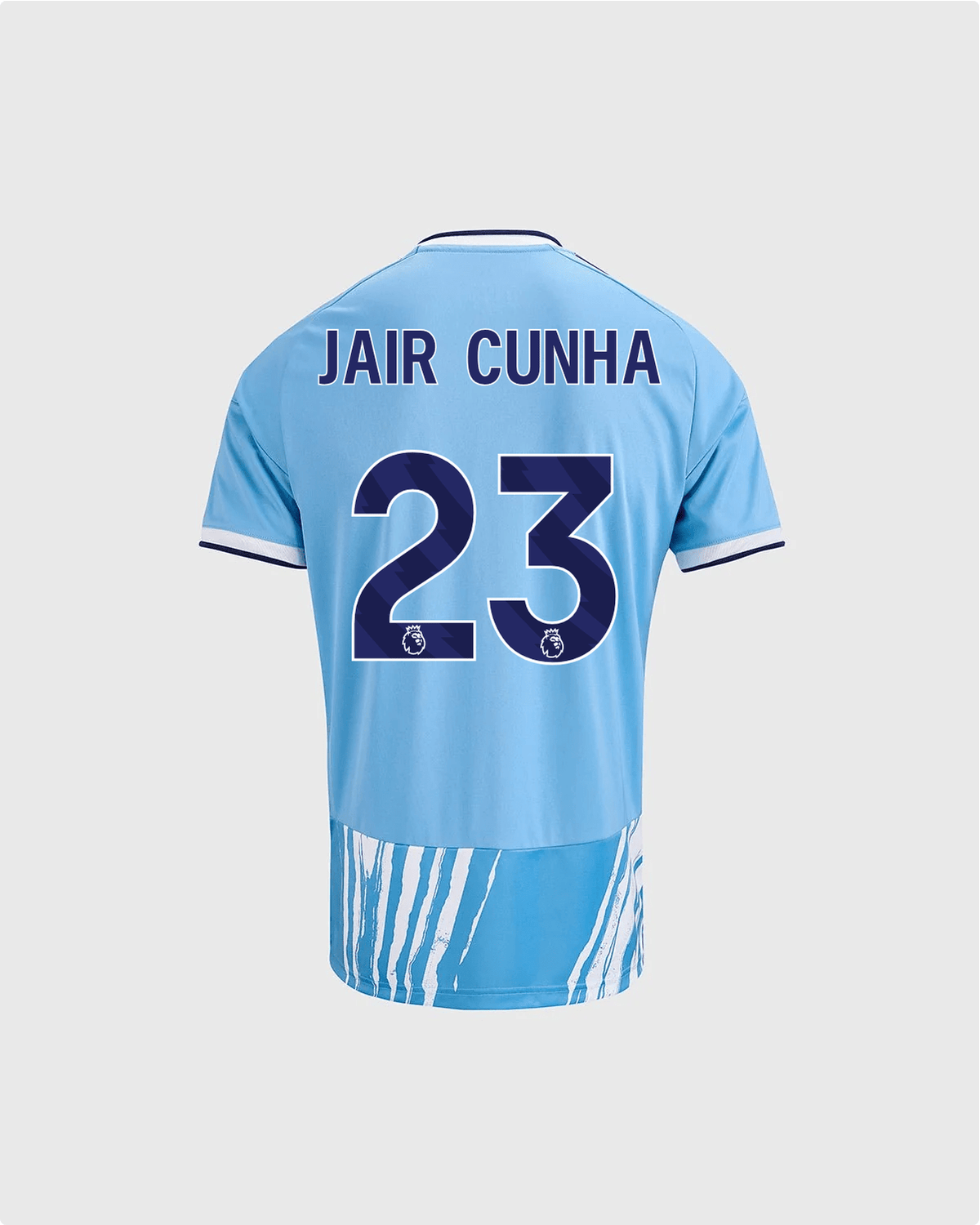 NFFC 26/27 Junior Third Shirt with Jair Cunha 23 Premier League Printing - Nottingham Forest FC