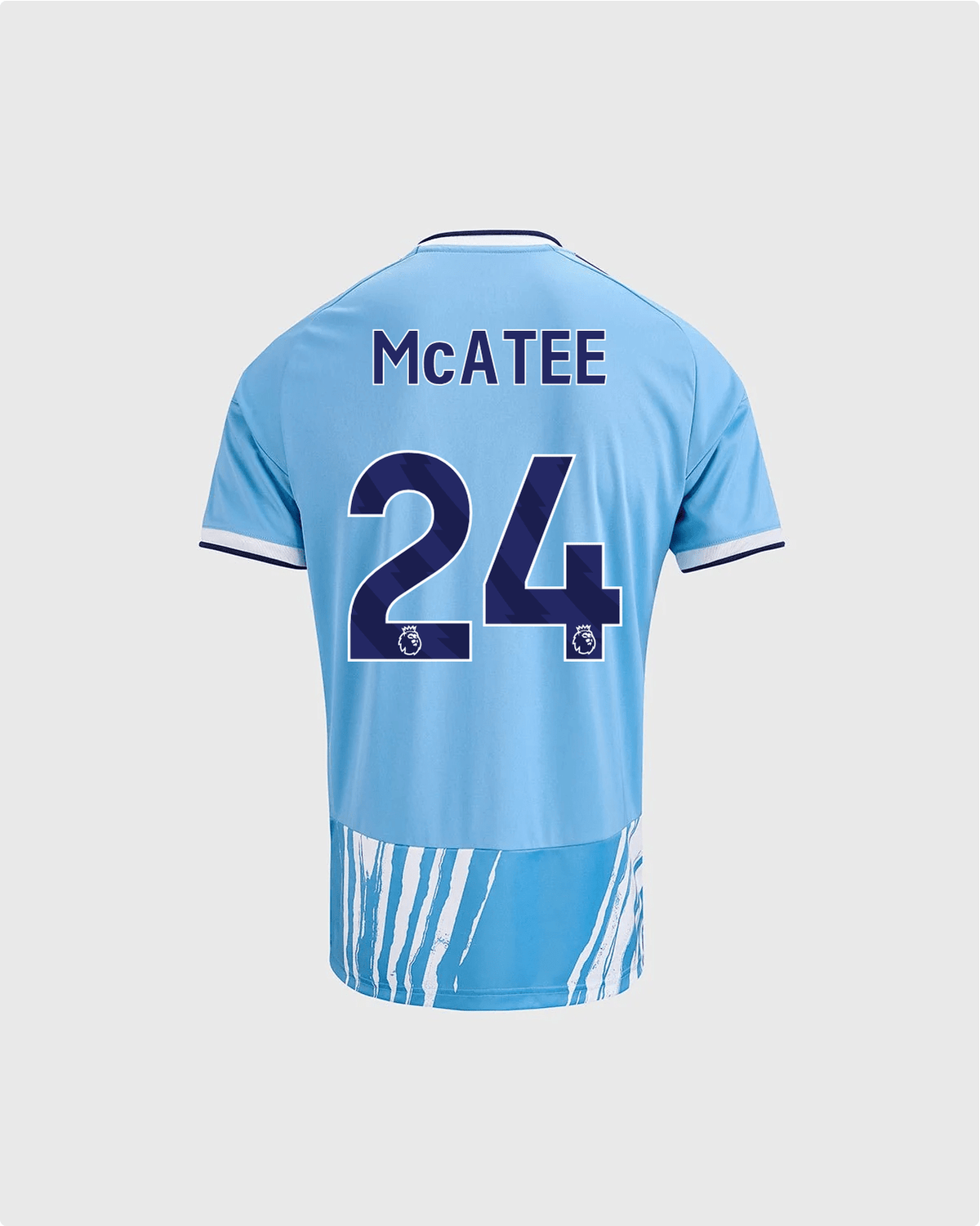 NFFC 26/27 Junior Third Shirt with McAtee 24 Premier League Printing - Nottingham Forest FC