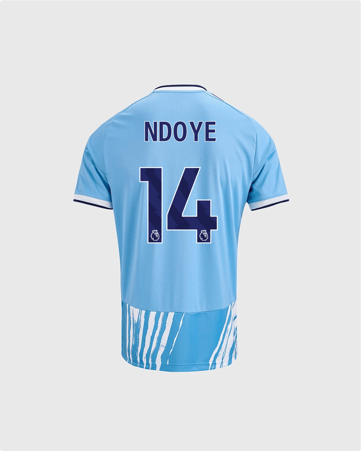 NFFC 26/27 Junior Third Shirt with Ndoye 14 Premier League Printing - Nottingham Forest FC