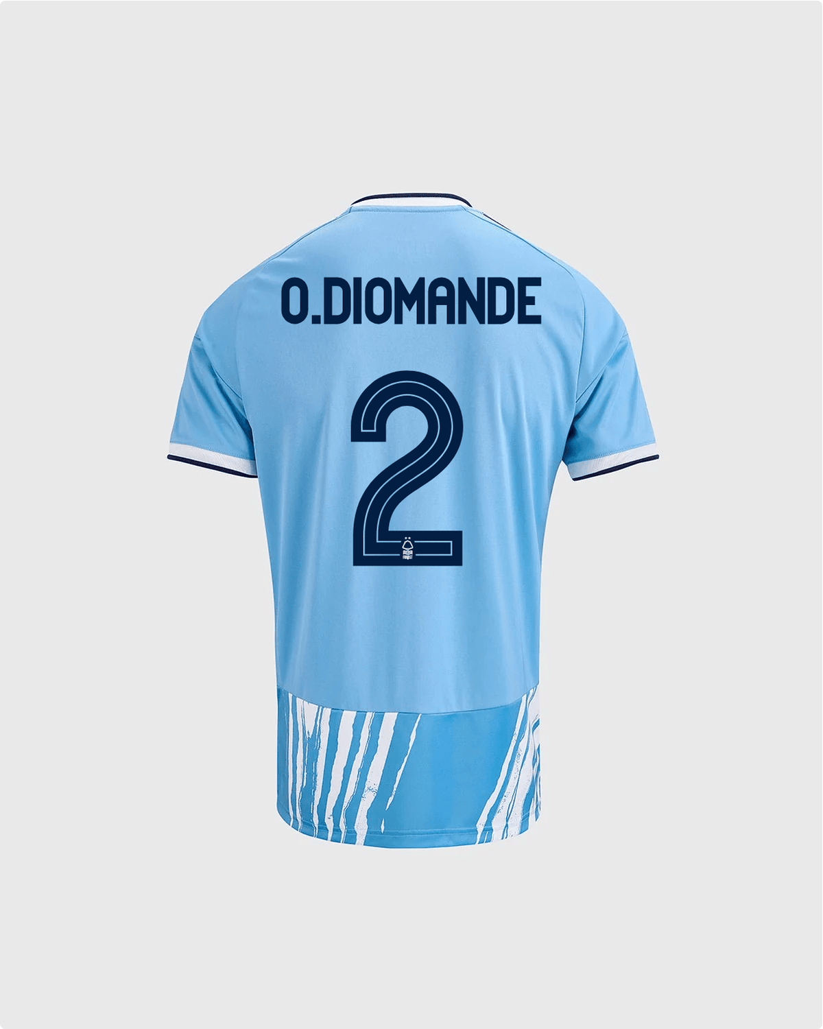 NFFC 26/27 Junior Third Shirt with O.Diomande 2 NFFC Printing - Nottingham Forest FC