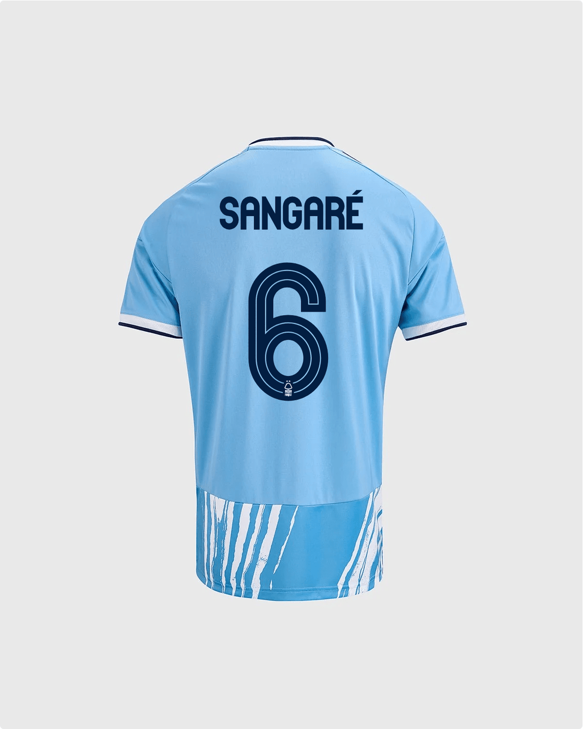 NFFC 26/27 Junior Third Shirt with Sangaré 6 NFFC Printing - Nottingham Forest FC
