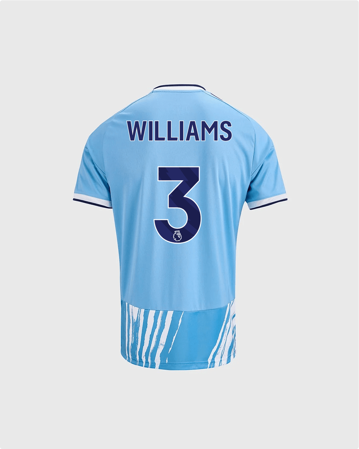 NFFC 26/27 Junior Third Shirt with Williams 3 Premier League Printing - Nottingham Forest FC