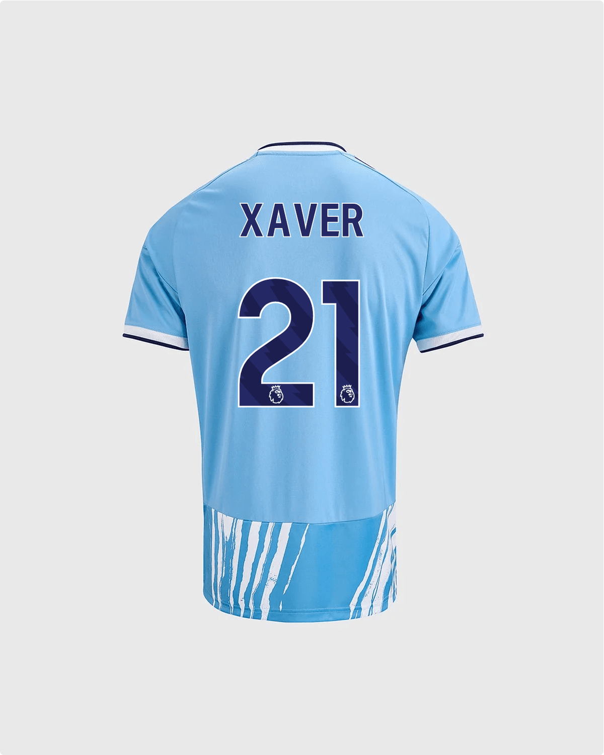 NFFC 26/27 Junior Third Shirt with Xaver 21 Premier League Printing - Nottingham Forest FC