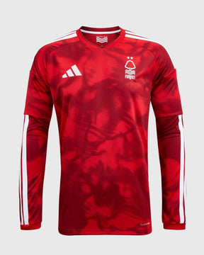 NFFC 26/27 Long Sleeve Home Shirt with Gibbs-White 10 NFFC Printing - Nottingham Forest FC