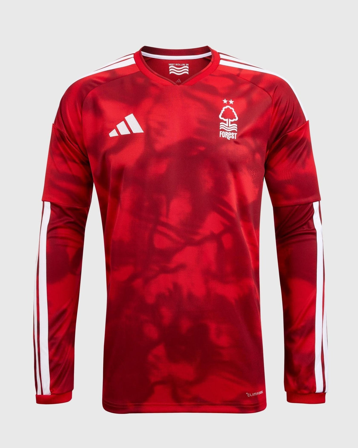 NFFC 26/27 Long Sleeve Home Shirt with Gibbs-White 10 Premier League Printing - Nottingham Forest FC