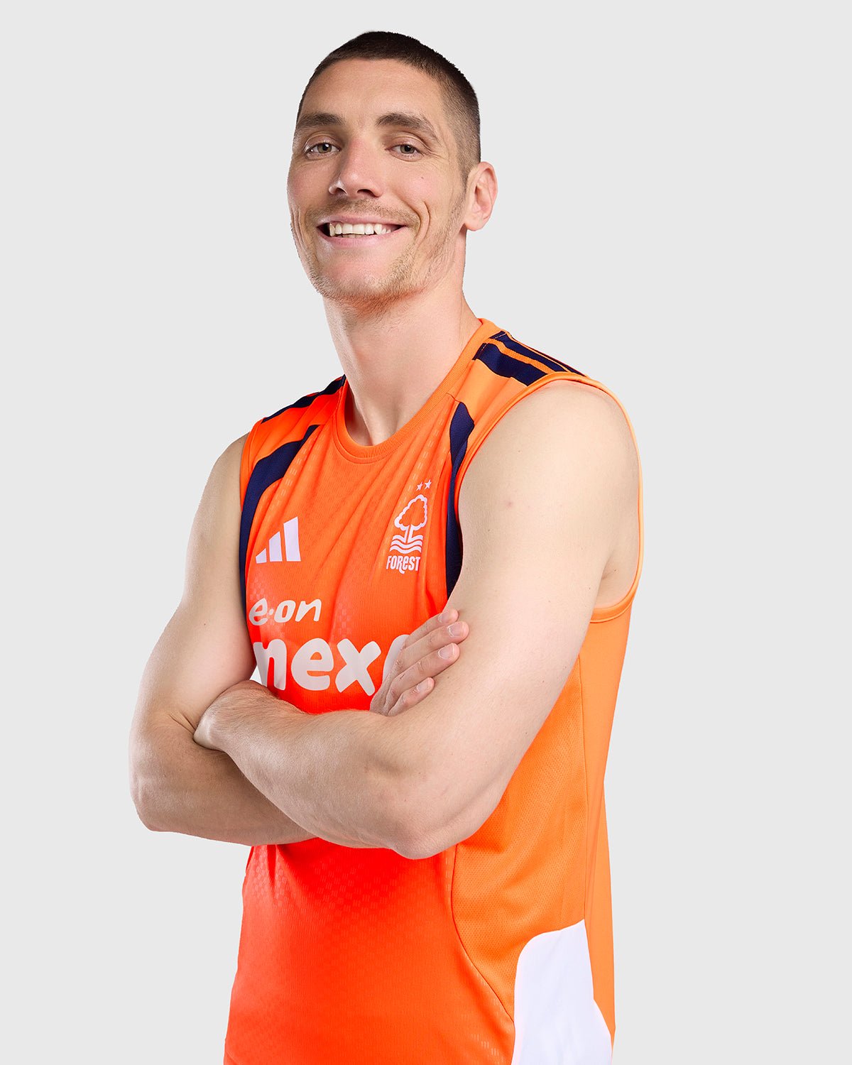 NFFC 26/27 Lucid Orange Training Sleeveless Jersey - Nottingham Forest FC