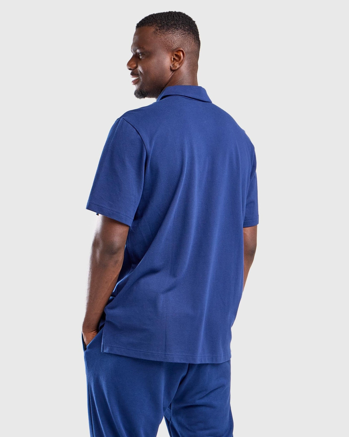 NFFC 26/27 Navy Player Leisure Polo - Nottingham Forest FC