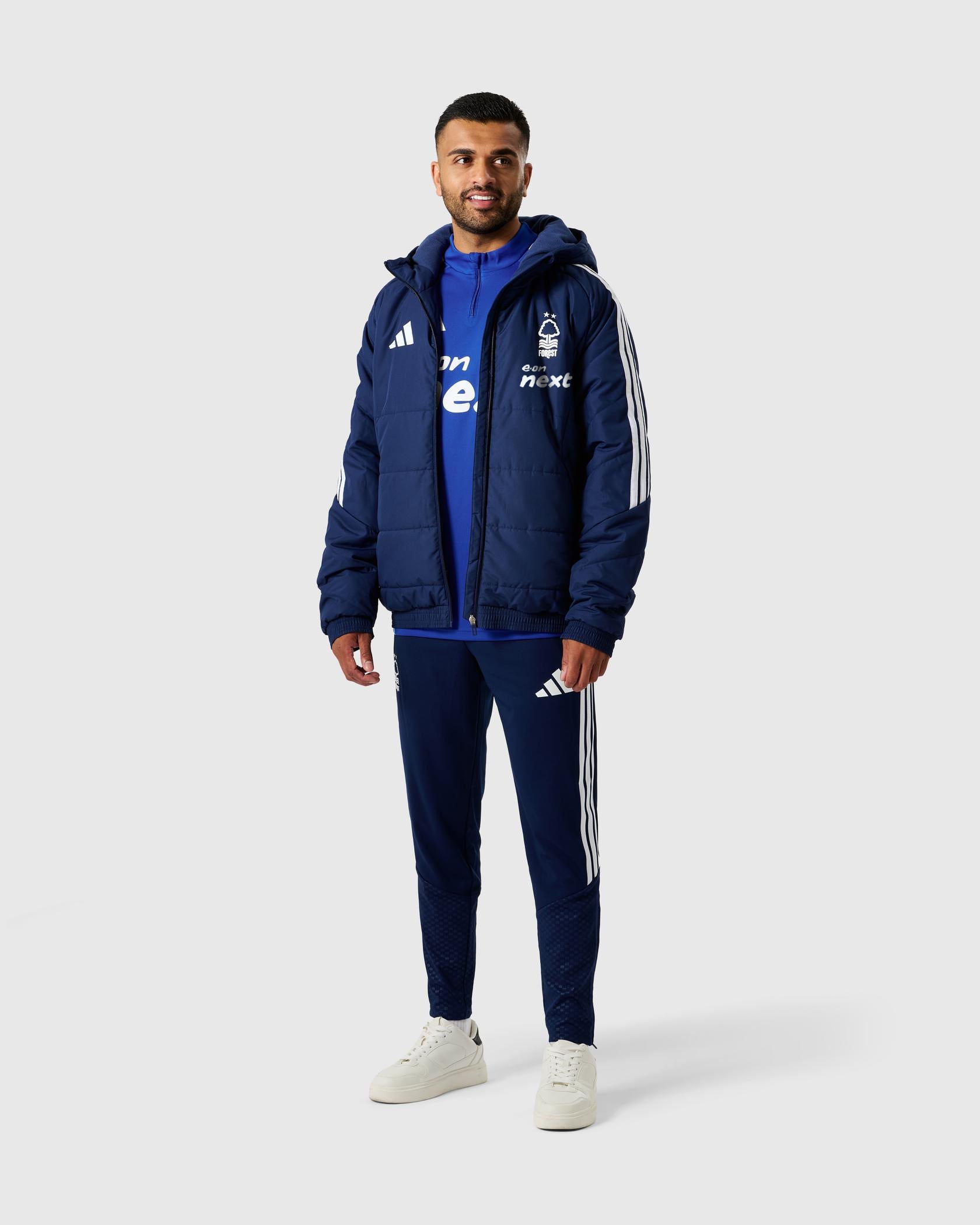 NFFC 26/27 Navy Training Winter Jacket - Nottingham Forest FC