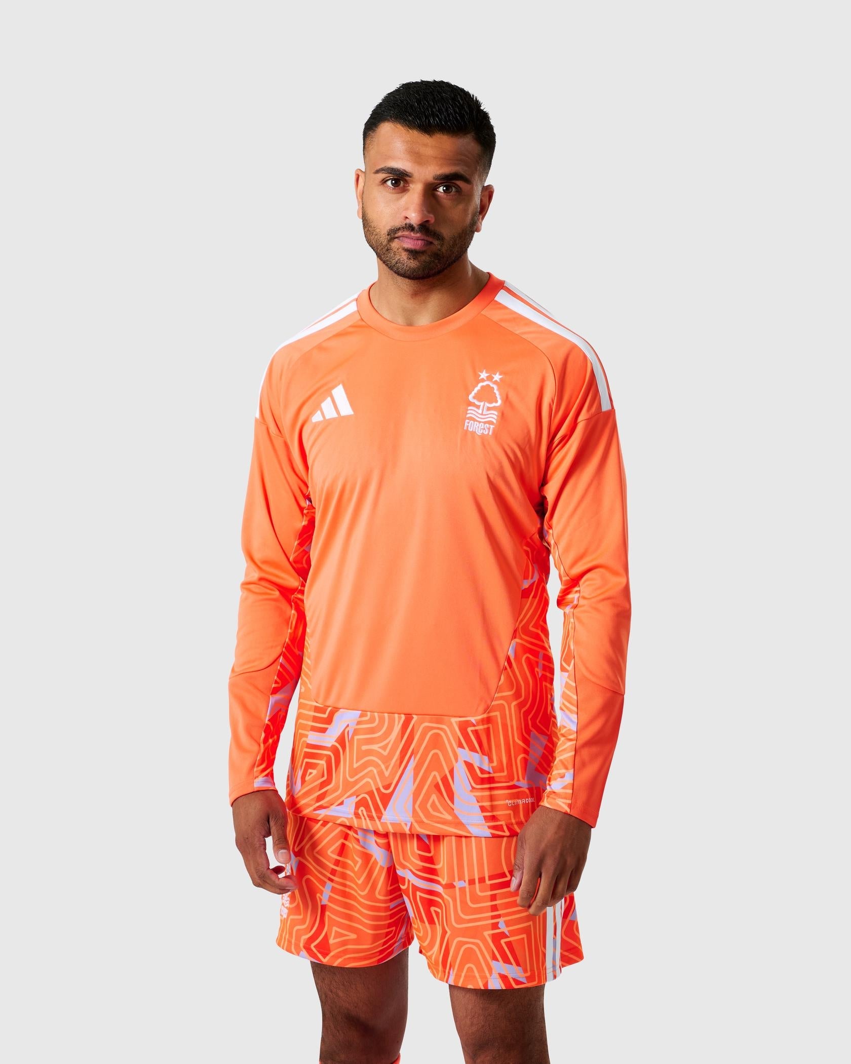 NFFC 26/27 Orange Long Sleeve Goalkeeper Shirt - Nottingham Forest FC