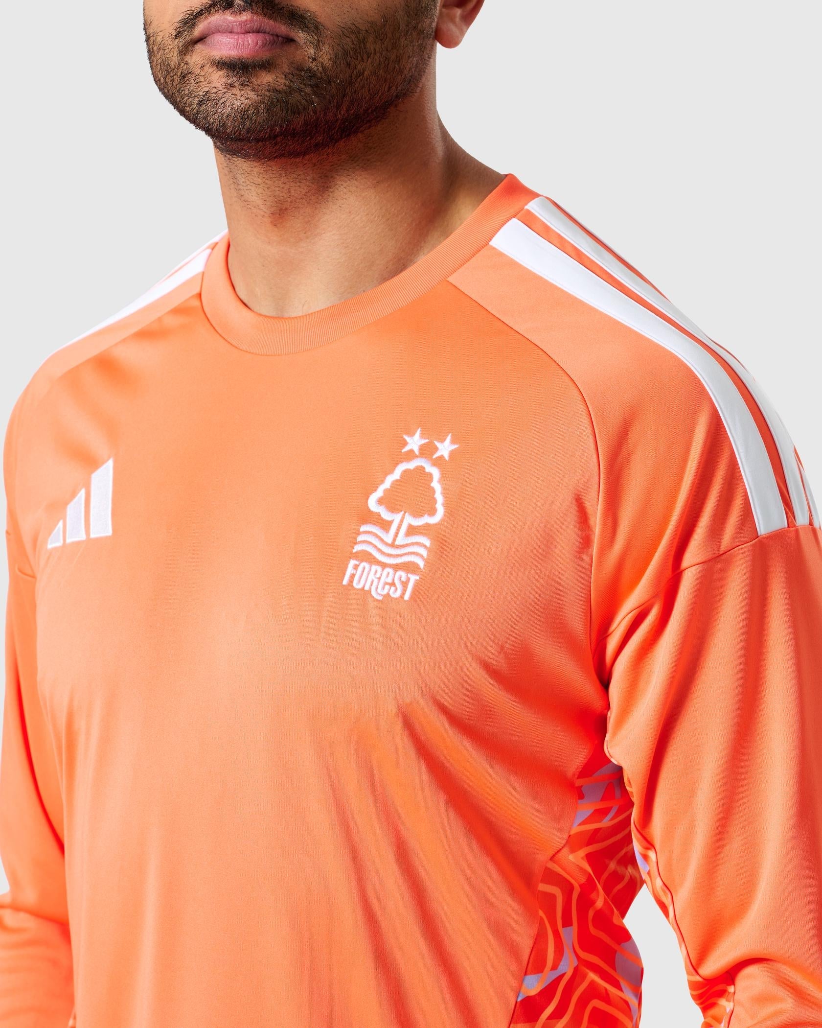 NFFC 26/27 Orange Long Sleeve Goalkeeper Shirt - Nottingham Forest FC