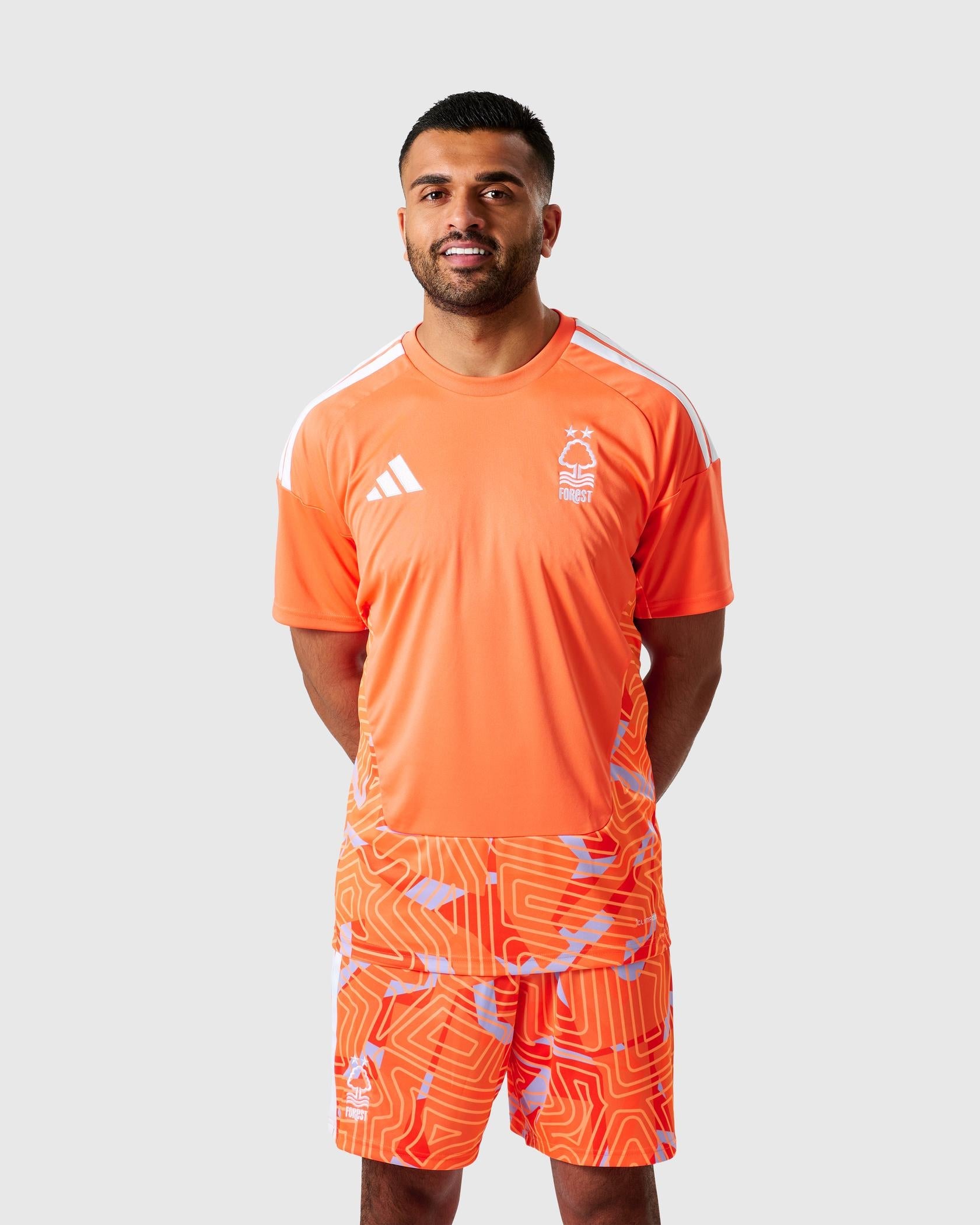 NFFC 26/27 Orange Short Sleeve Goalkeeper Shirt - Nottingham Forest FC