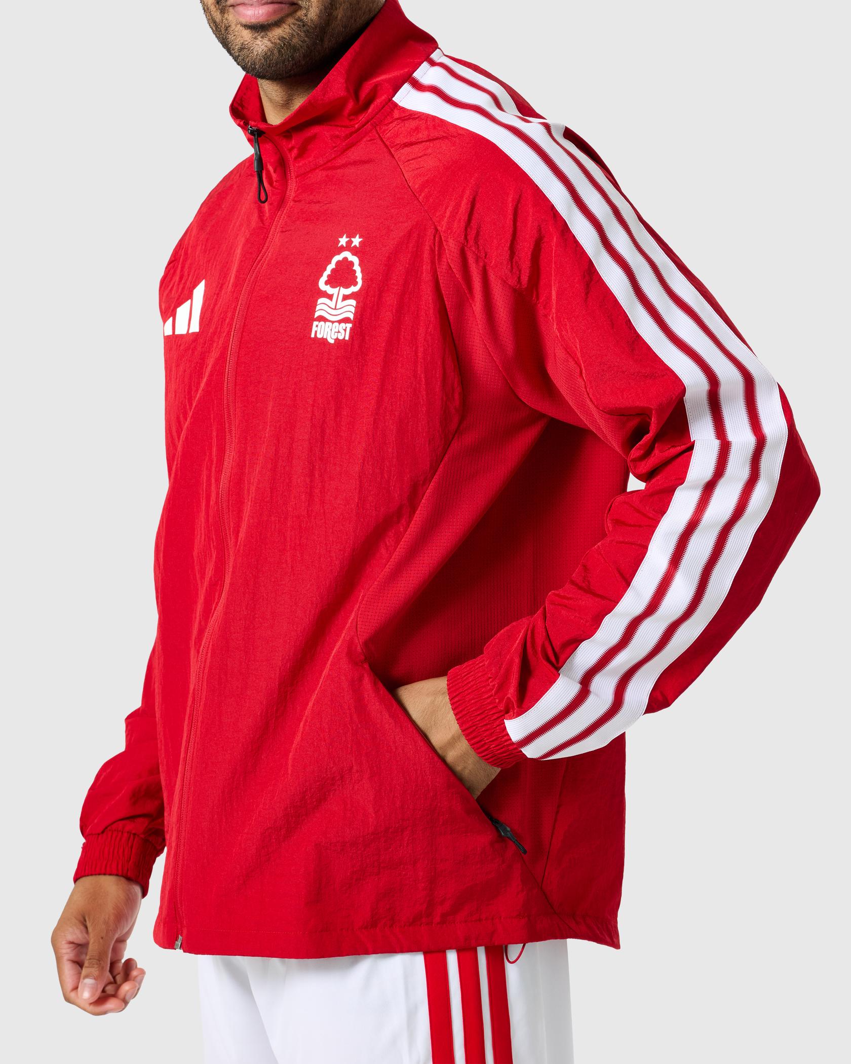 NFFC 26/27 Red Walk Out Jacket - Nottingham Forest FC