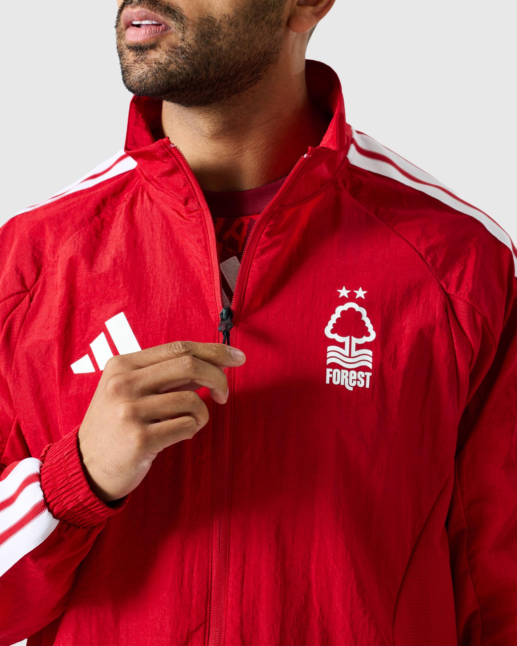 NFFC 26/27 Red Walk Out Jacket - Nottingham Forest FC