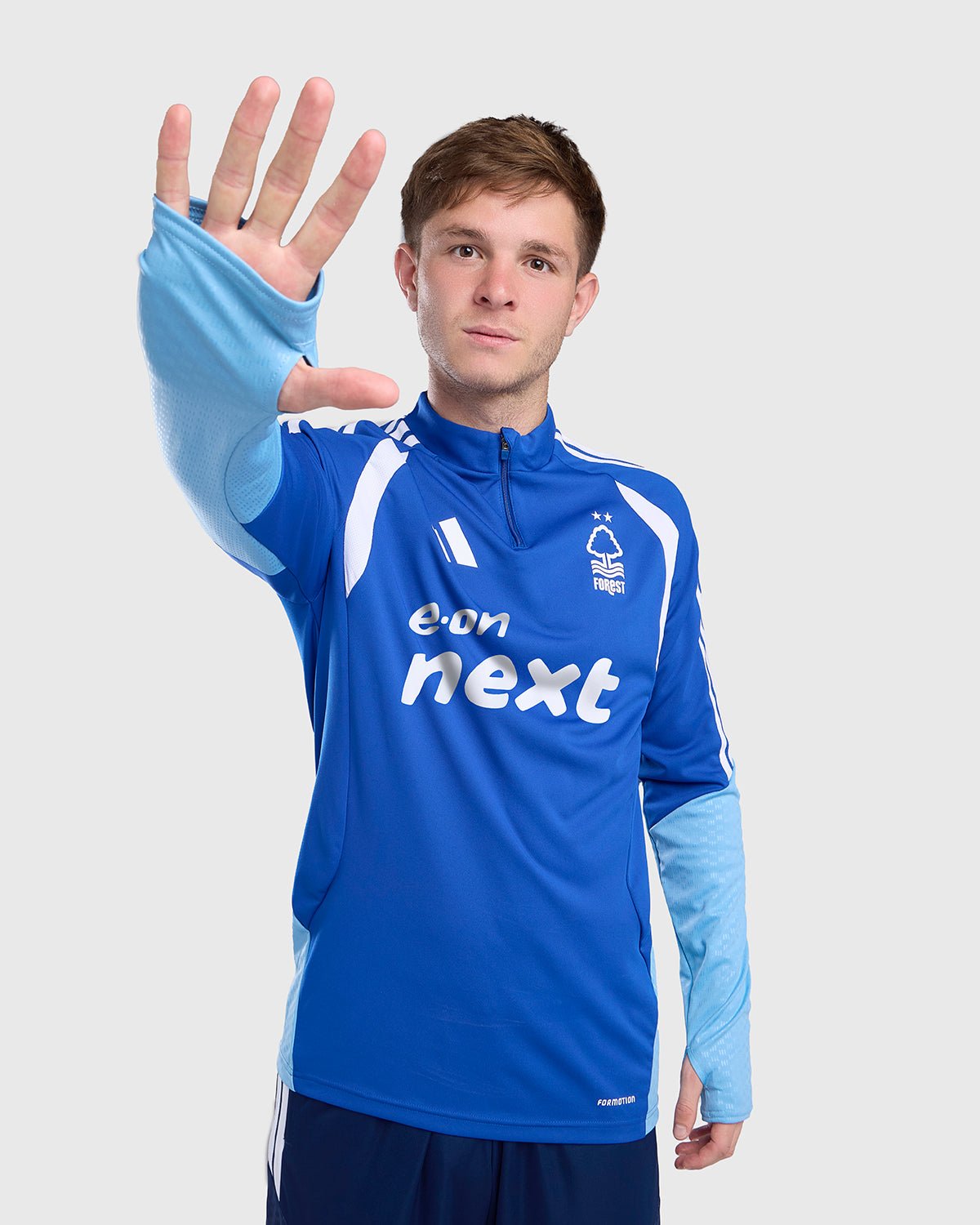 NFFC 26/27 Royal Blue Training 1/4 Zip Top - Nottingham Forest FC
