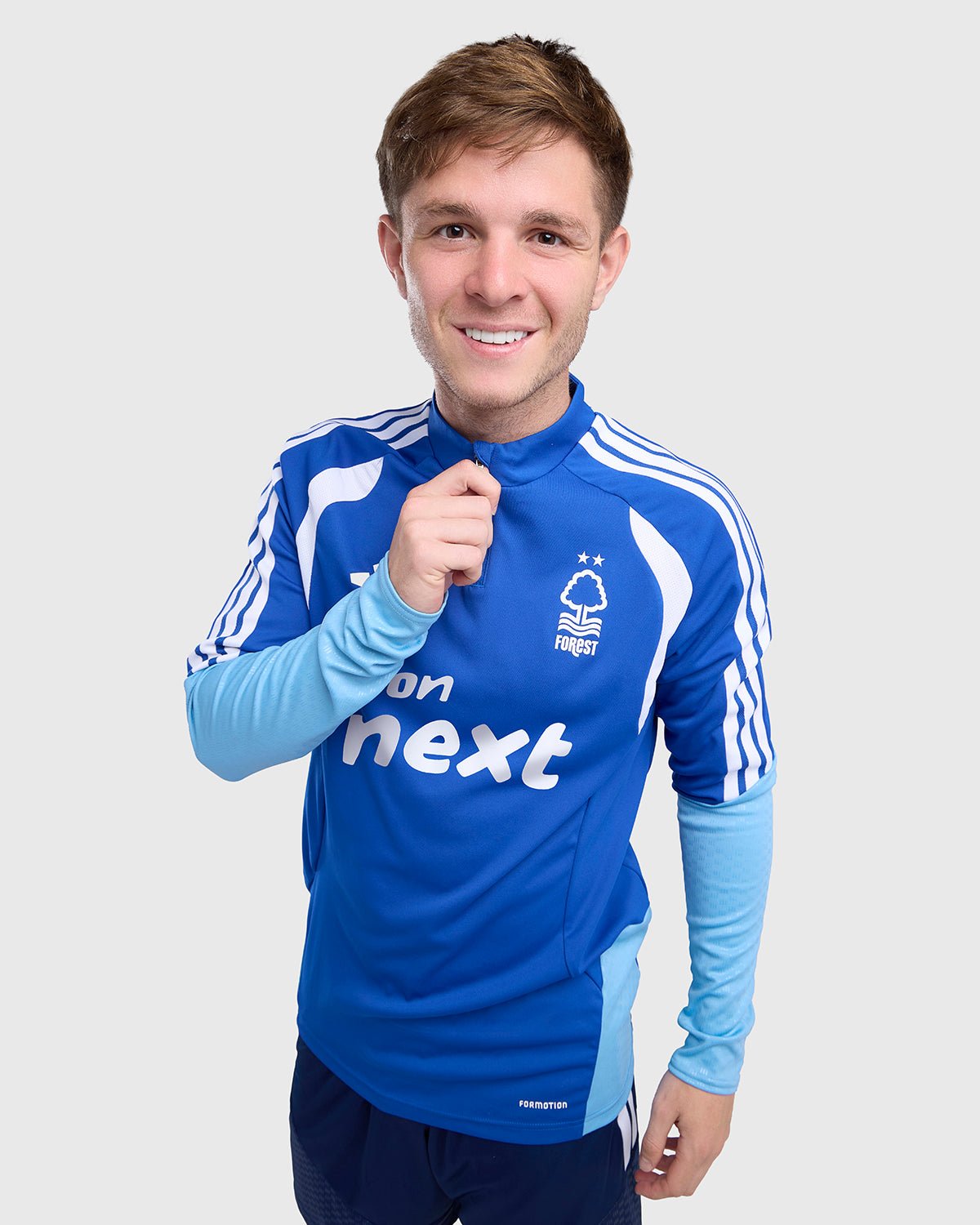 NFFC 26/27 Royal Blue Training 1/4 Zip Top - Nottingham Forest FC