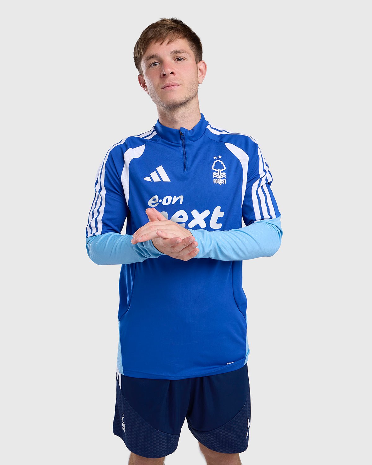 NFFC 26/27 Royal Blue Training 1/4 Zip Top - Nottingham Forest FC
