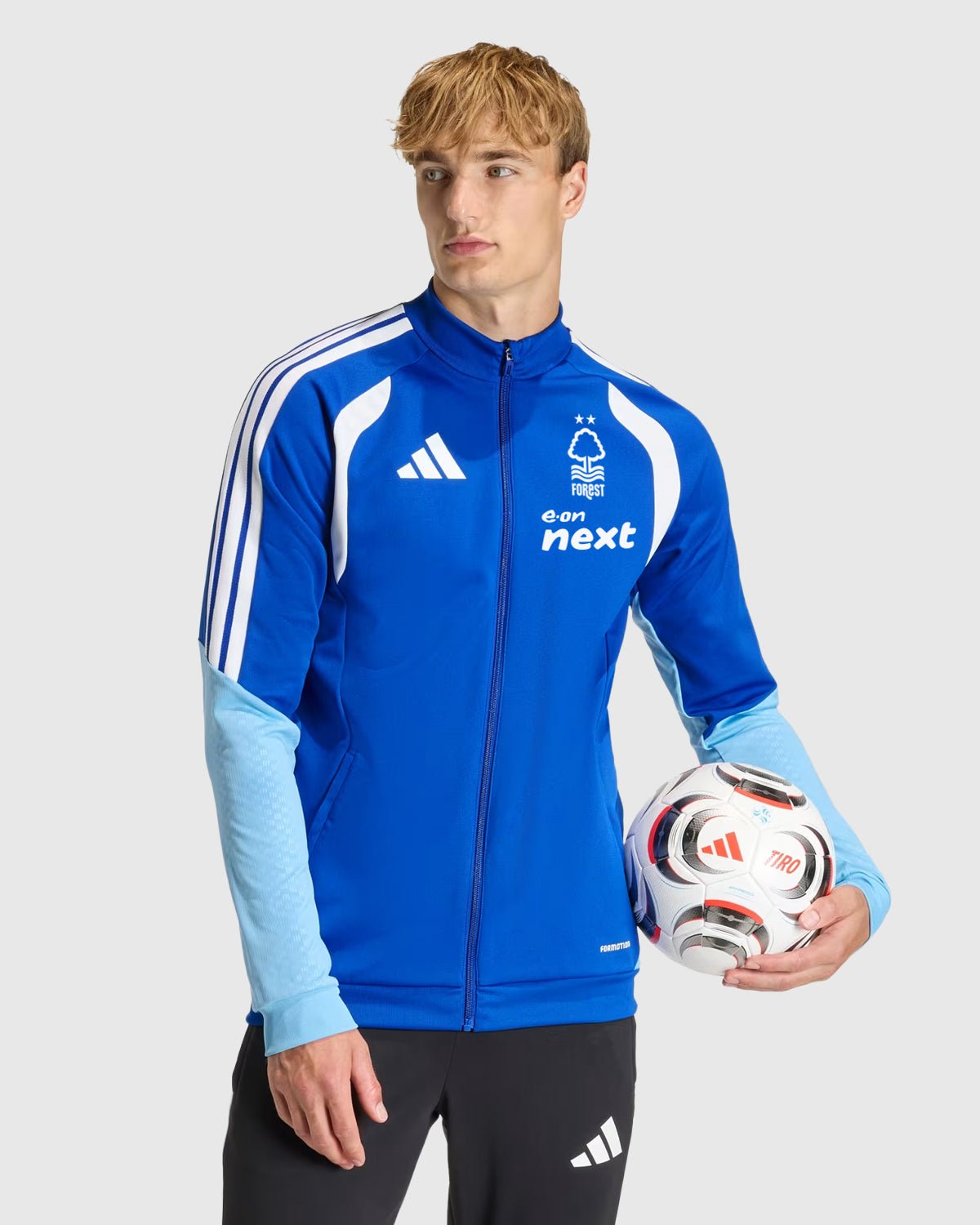 NFFC 26/27 Royal Blue Training Full Zip Track Jacket - Nottingham Forest FC