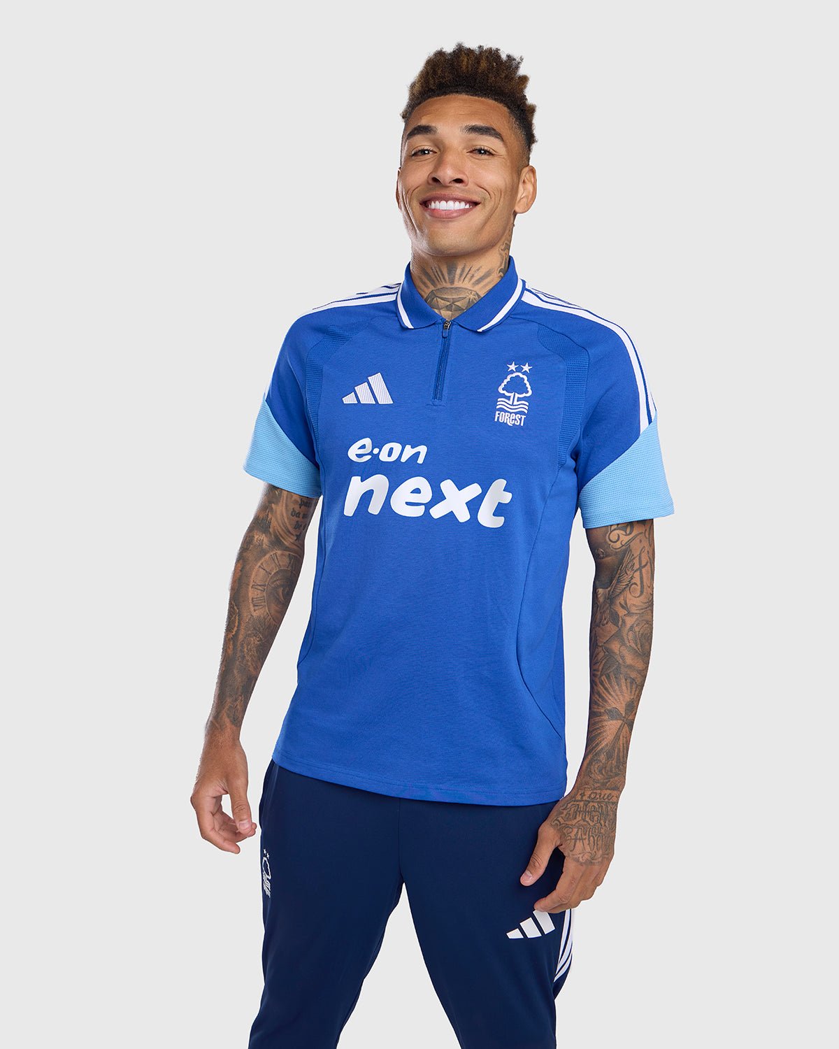 NFFC 26/27 Royal Blue Training Polo - Nottingham Forest FC