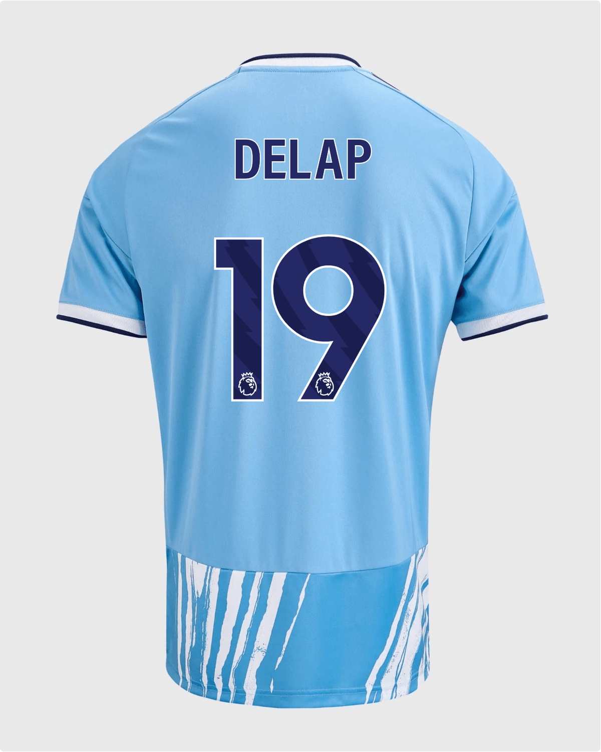 NFFC 26/27 Third Shirt with Delap 19 Premier League Printing - Nottingham Forest FC