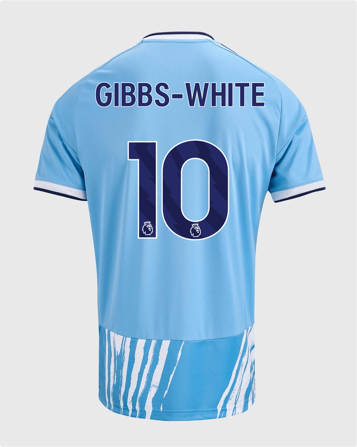 NFFC 26/27 Third Shirt with Gibbs-White 10 Premier League Printing - Nottingham Forest FC