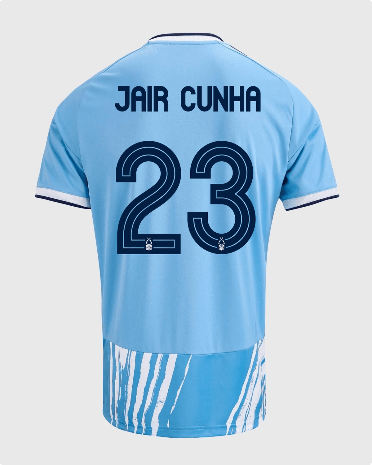 NFFC 26/27 Third Shirt with Jair Cunha 23 NFFC Printing - Nottingham Forest FC