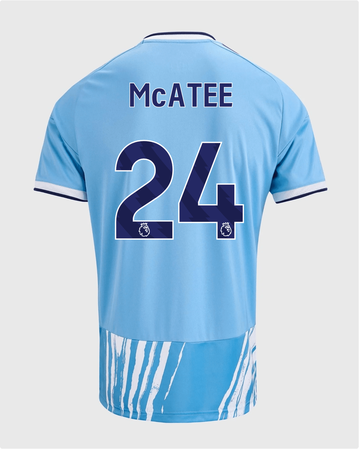 NFFC 26/27 Third Shirt with McAtee 24 Premier League Printing - Nottingham Forest FC