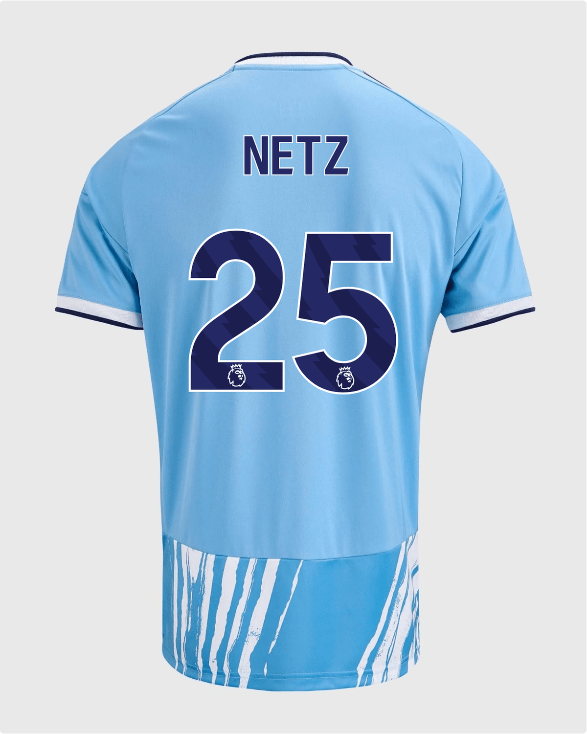 NFFC 26/27 Third Shirt with Netz 25 Premier League Printing - Nottingham Forest FC