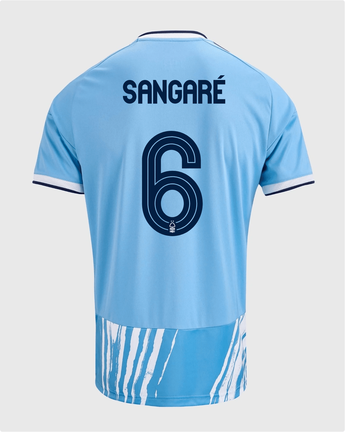 NFFC 26/27 Third Shirt with Sangaré 6 NFFC Printing - Nottingham Forest FC