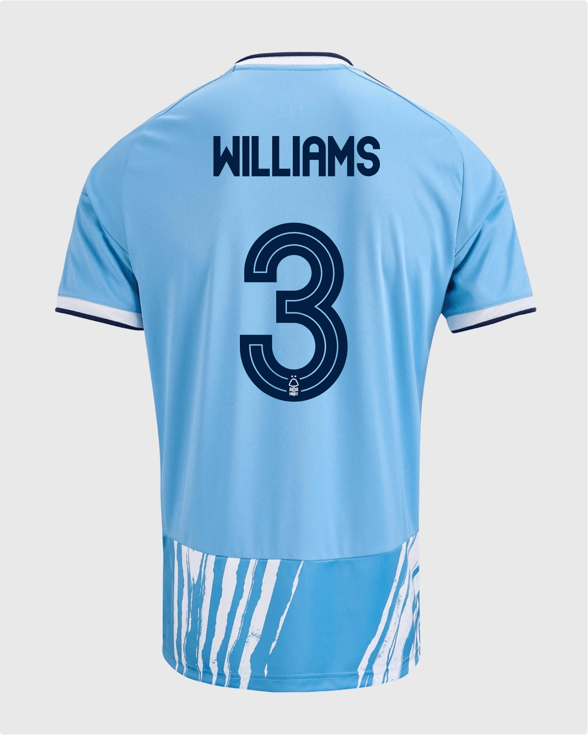 NFFC 26/27 Third Shirt with Williams 3 NFFC Printing - Nottingham Forest FC