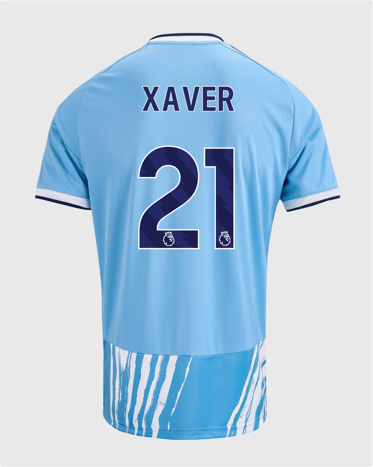 NFFC 26/27 Third Shirt with Xaver 21 Premier League Printing - Nottingham Forest FC