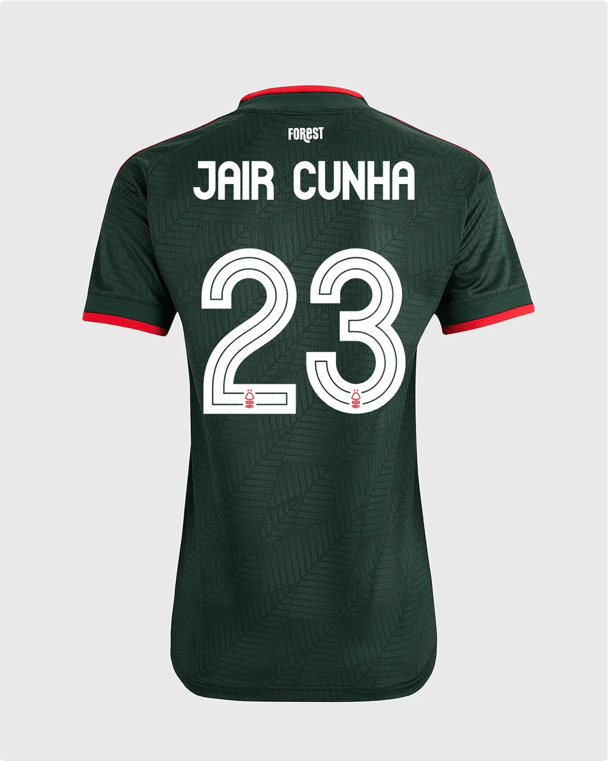 NFFC 26/27 Women's Away Shirt with Jair Cunha 23 NFFC Printing - Nottingham Forest FC
