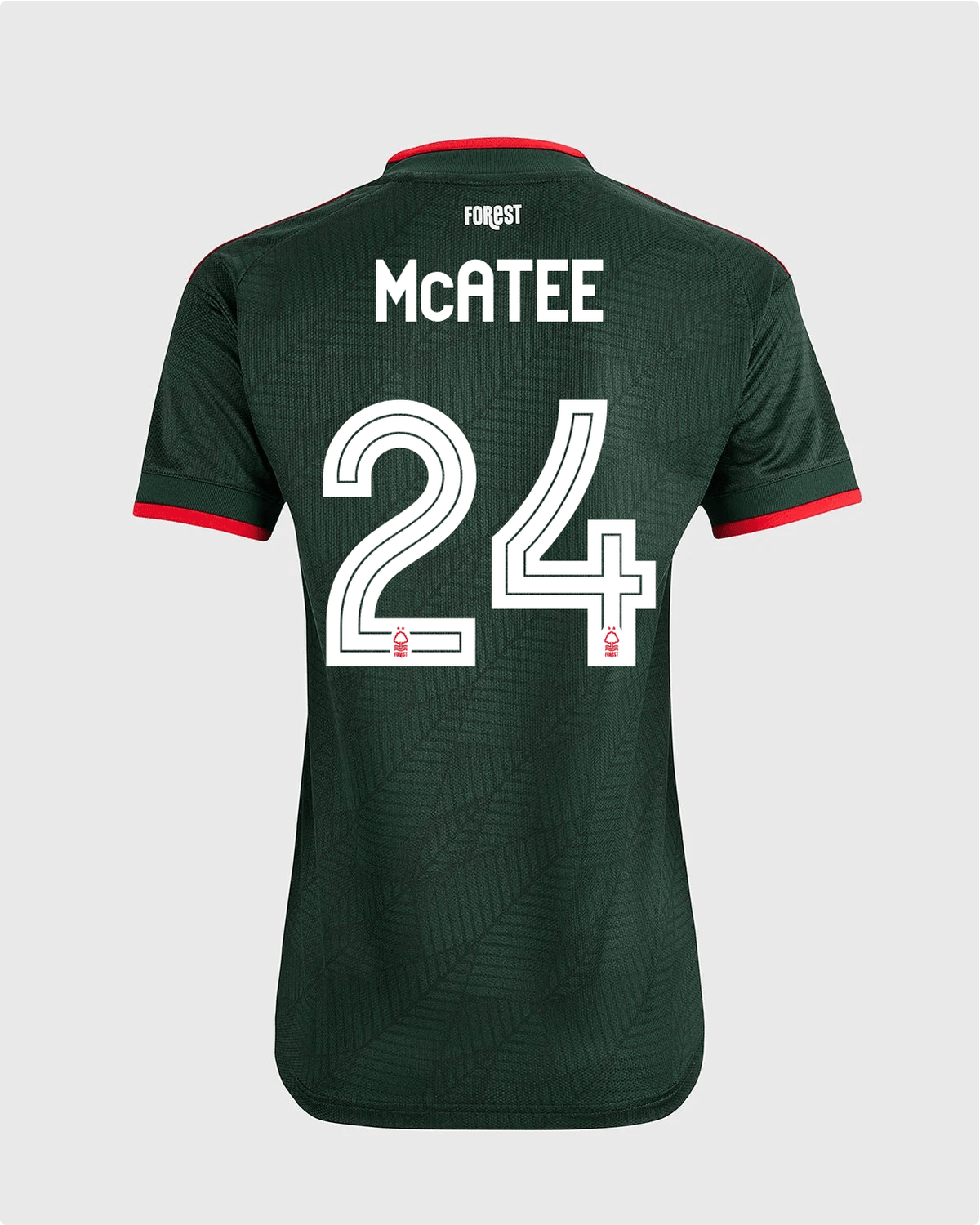 NFFC 26/27 Women's Away Shirt with McAtee 24 NFFC Printing - Nottingham Forest FC