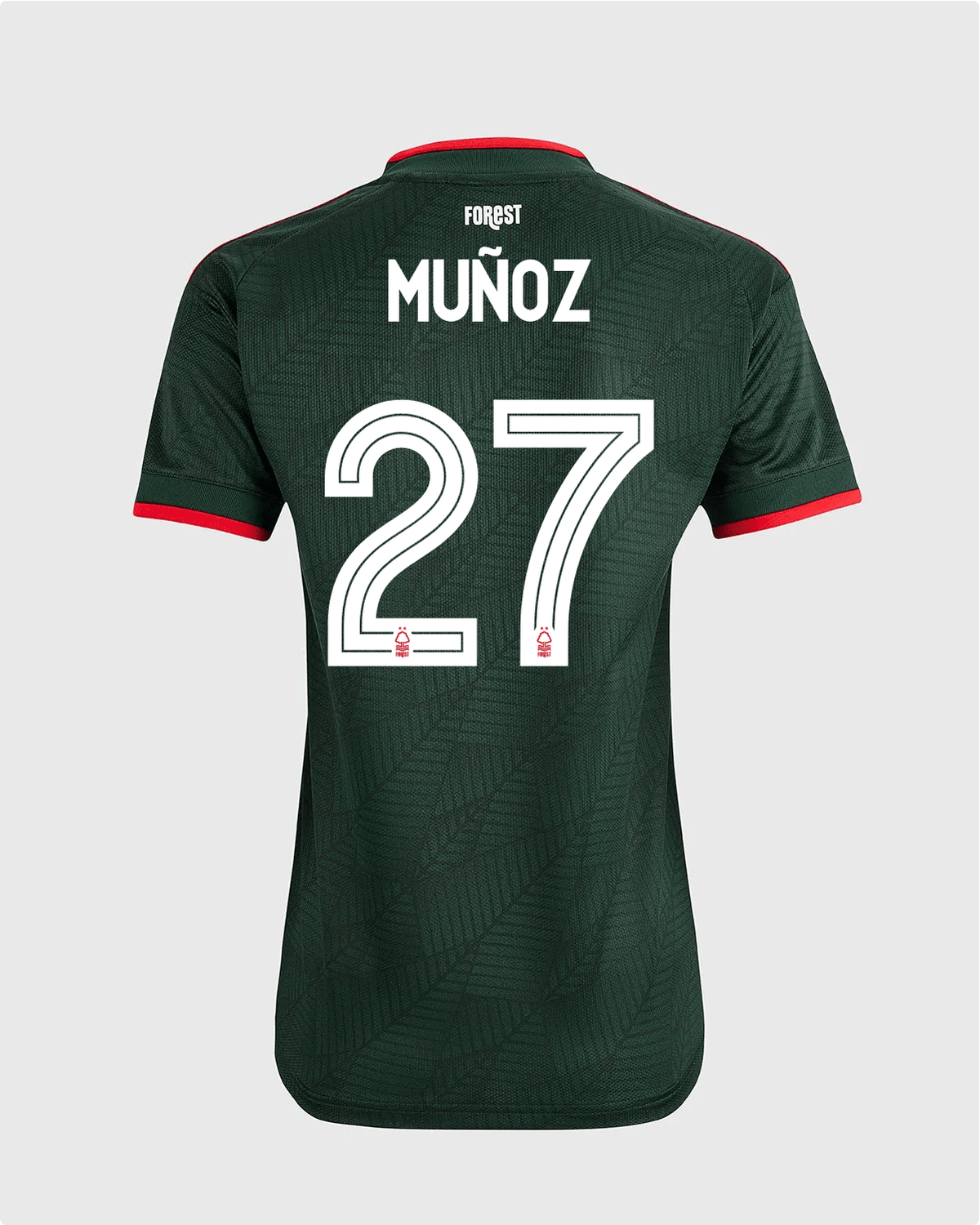 NFFC 26/27 Women's Away Shirt with Muñoz 27 NFFC Printing - Nottingham Forest FC