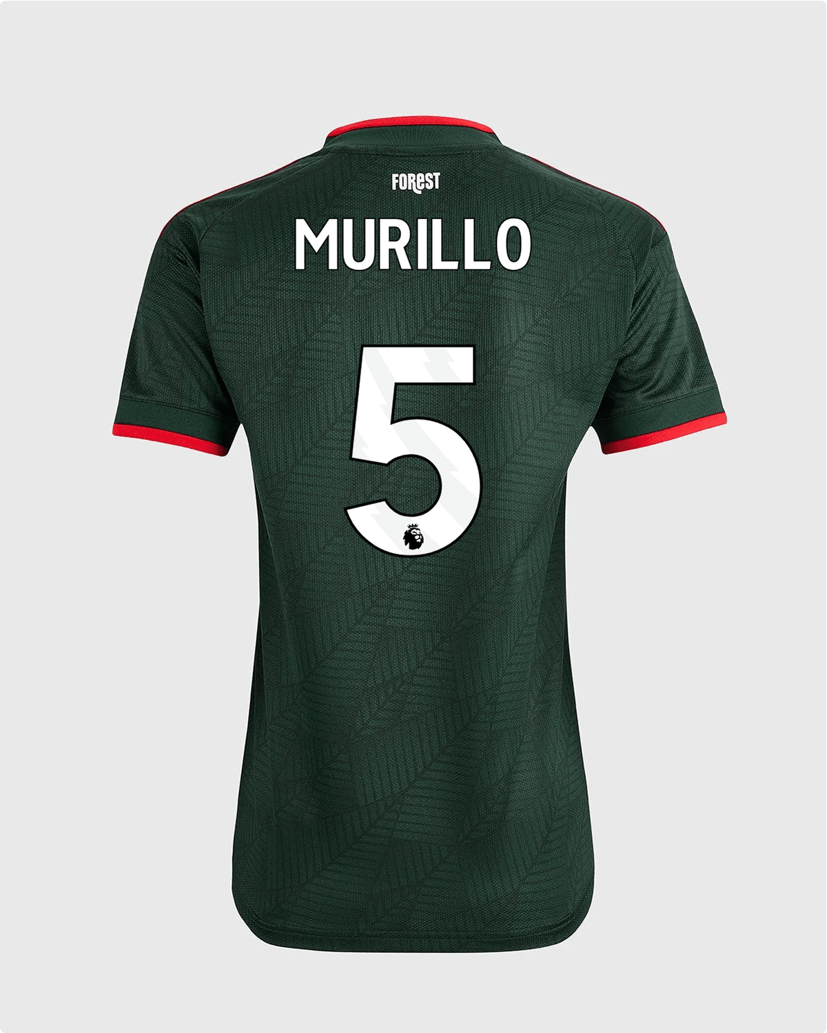 NFFC 26/27 Women's Away Shirt with Murillo 5 Premier League Printing - Nottingham Forest FC