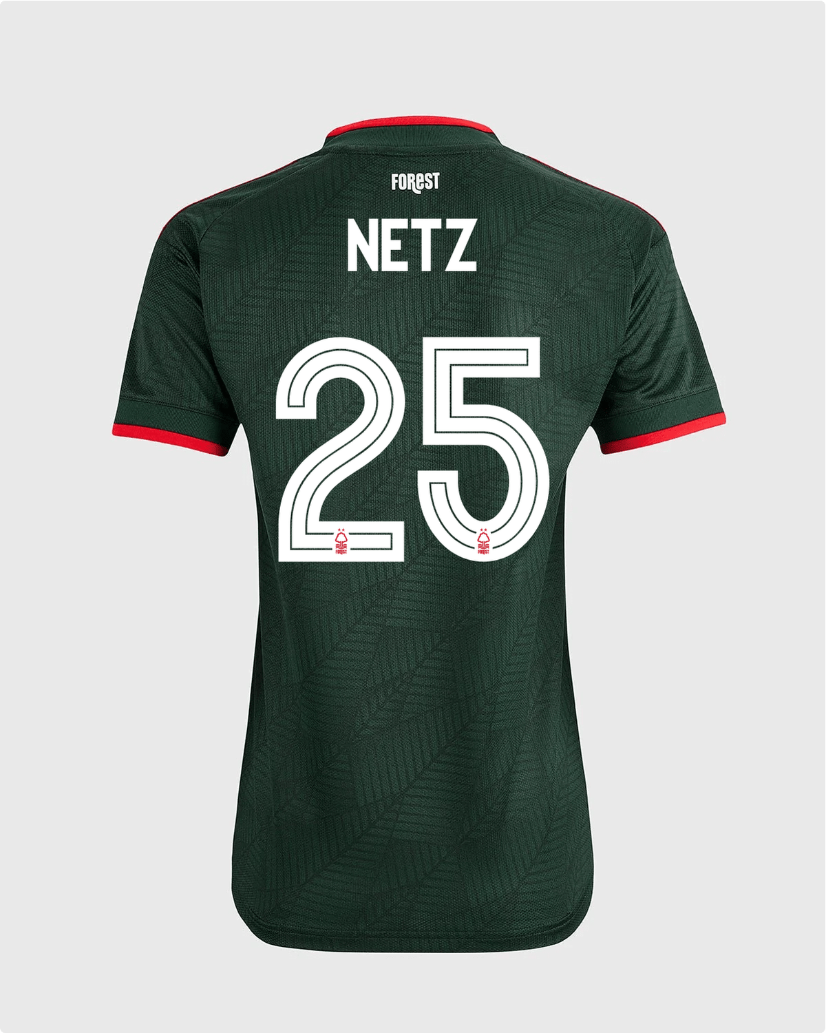 NFFC 26/27 Women's Away Shirt with Netz 25 NFFC Printing - Nottingham Forest FC