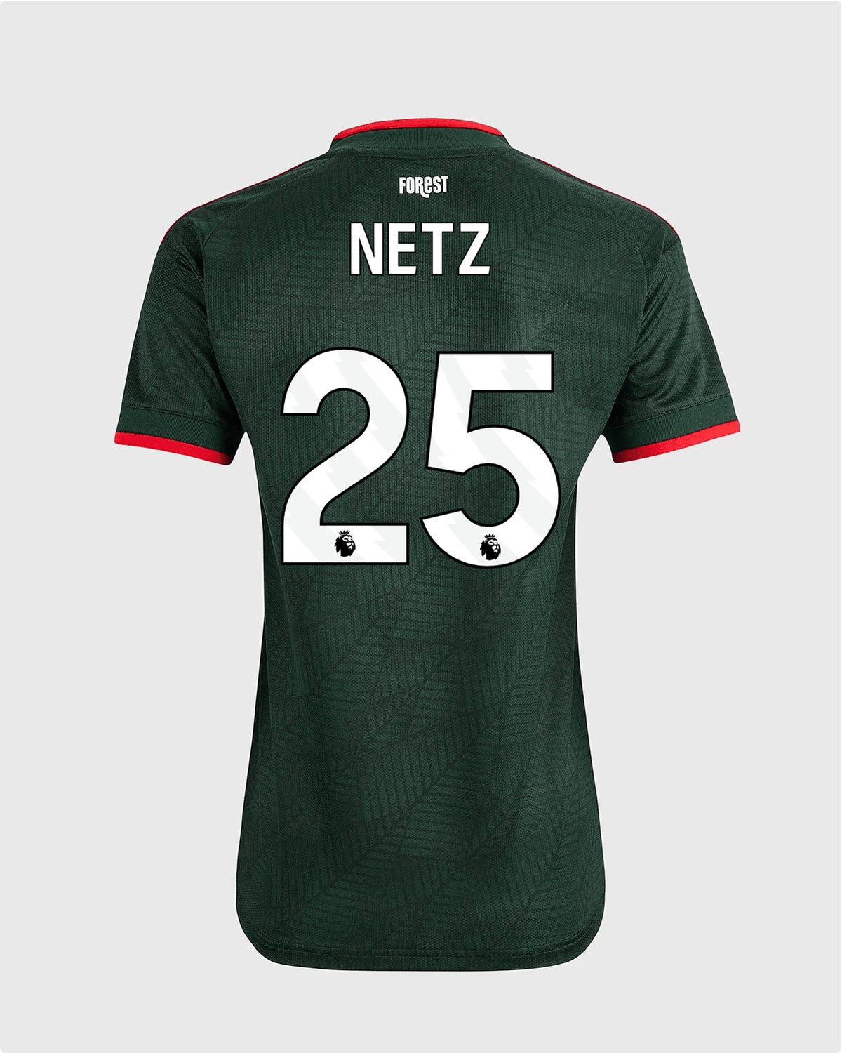 NFFC 26/27 Women's Away Shirt with Netz 25 Premier League Printing - Nottingham Forest FC