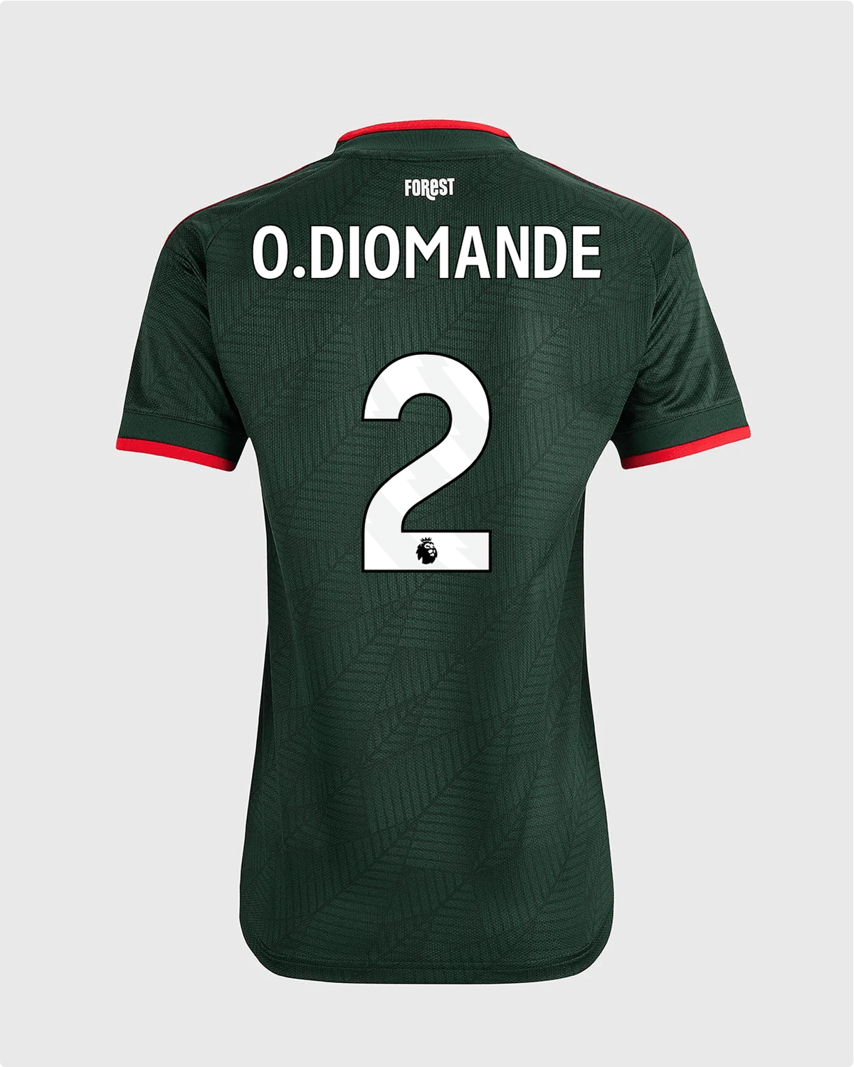 NFFC 26/27 Women's Away Shirt with O.Diomande 2 Premier League Printing - Nottingham Forest FC