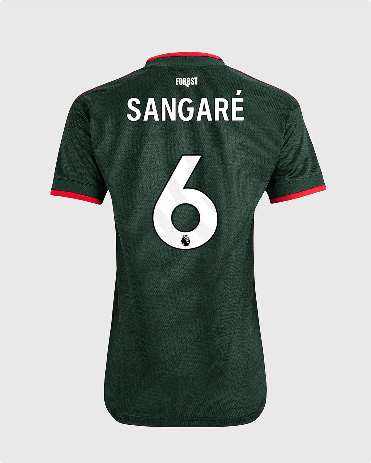 NFFC 26/27 Women's Away Shirt with Sangaré 6 Premier League Printing - Nottingham Forest FC