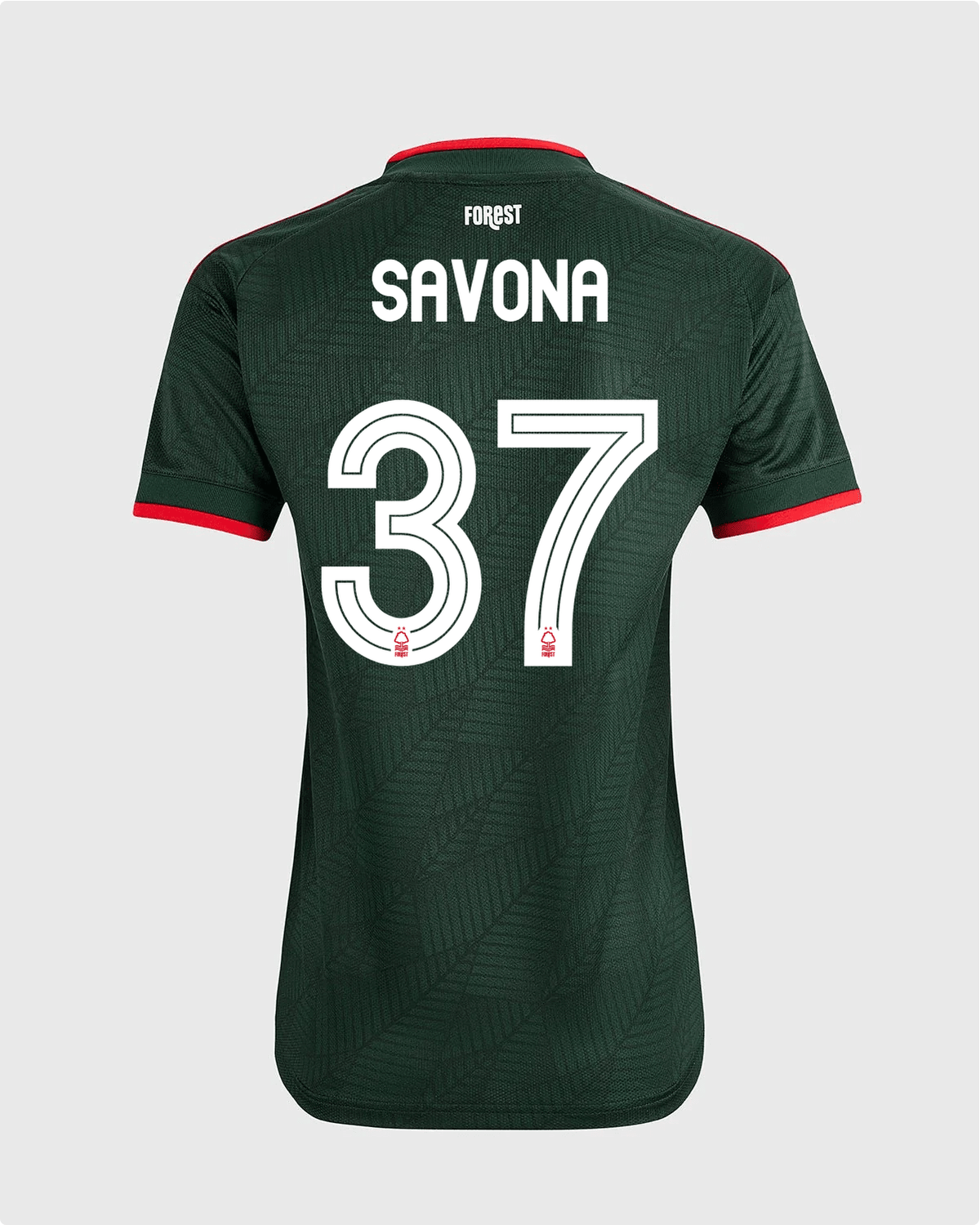 NFFC 26/27 Women's Away Shirt with Savona 37 NFFC Printing - Nottingham Forest FC