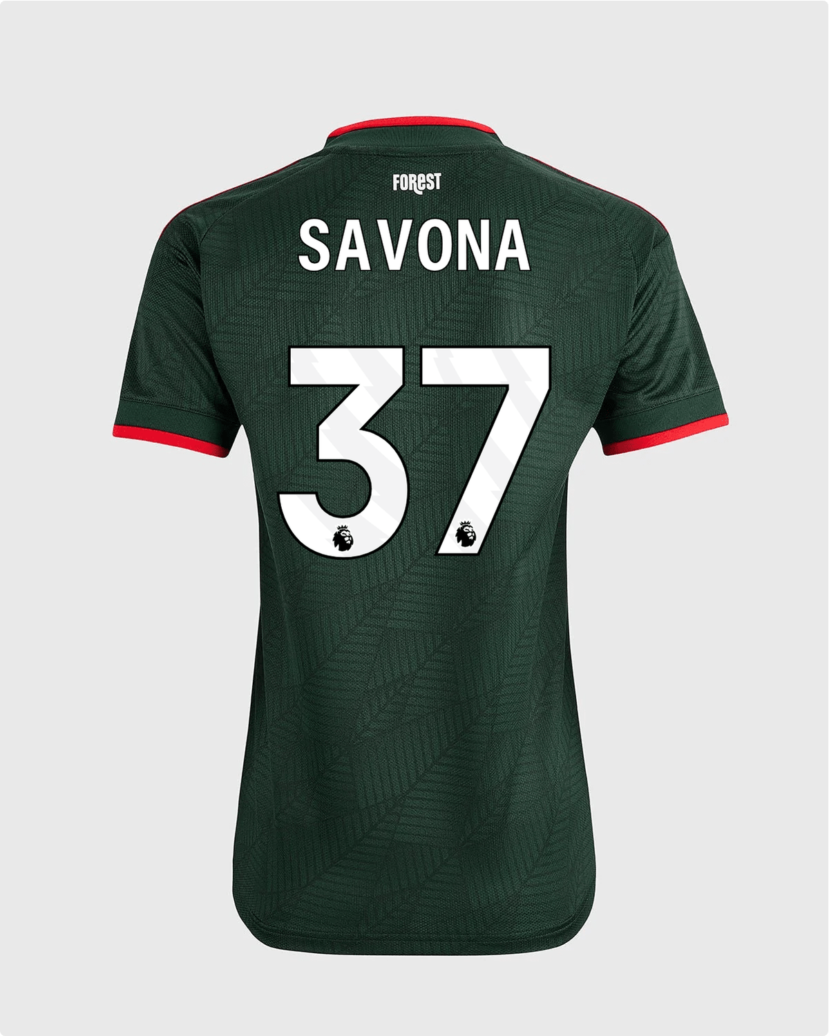 NFFC 26/27 Women's Away Shirt with Savona 37 Premier League Printing - Nottingham Forest FC