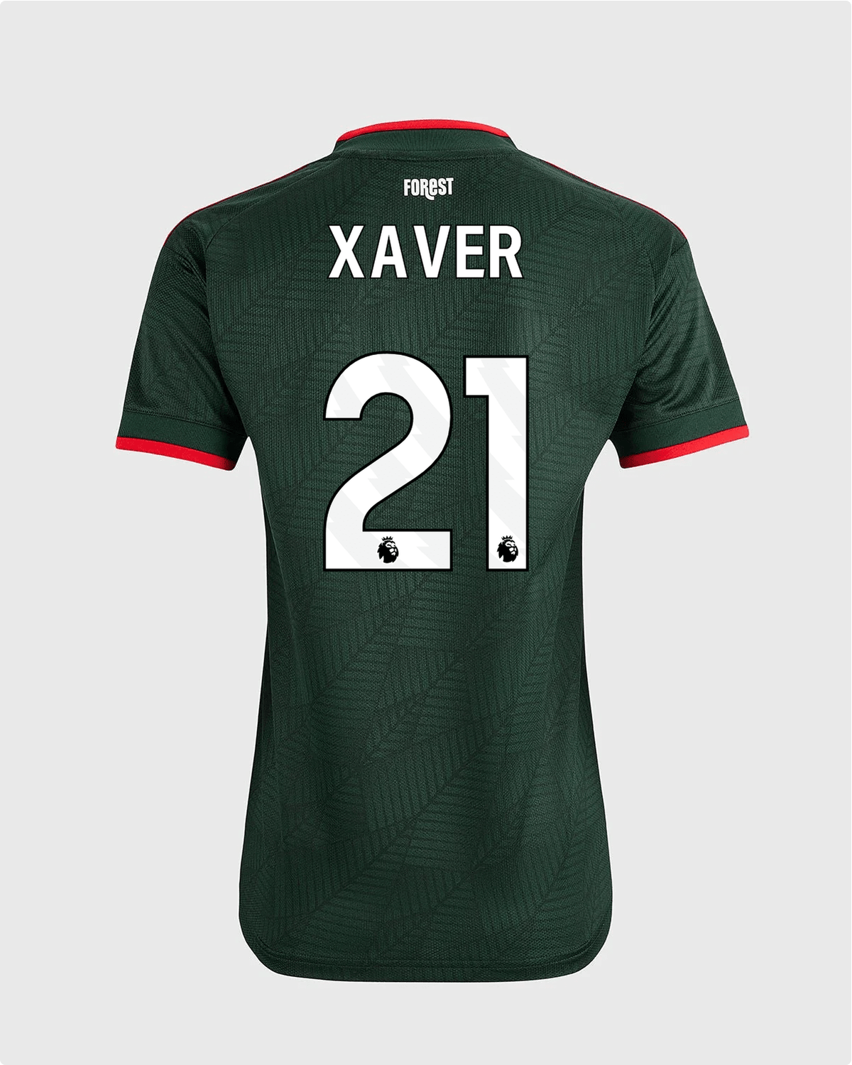 NFFC 26/27 Women's Away Shirt with Xaver 21 Premier League Printing - Nottingham Forest FC