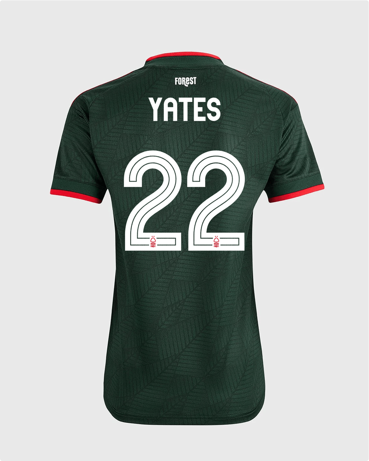 NFFC 26/27 Women's Away Shirt with Yates 22 NFFC Printing - Nottingham Forest FC