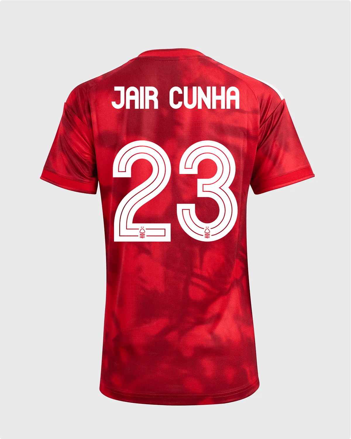 NFFC 26/27 Women's Home Shirt with Jair Cunha 23 NFFC Printing - Nottingham Forest FC